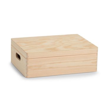 HTI-Living Aufbewahrungsbox Allzweckkiste mit Deckel Ordnungsbox 40x30x14 (Stück, 1 St., 1x Aufbewahrungskiste), Aufbewahrungsbox Holzkiste