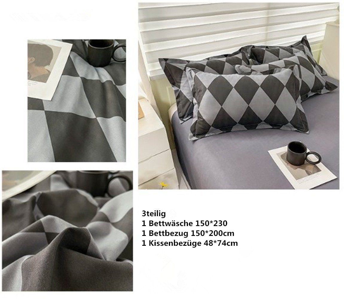 XDeer Bettwäsche Bettwäsche 3/4telig - Bettbezüge günstig online kaufen