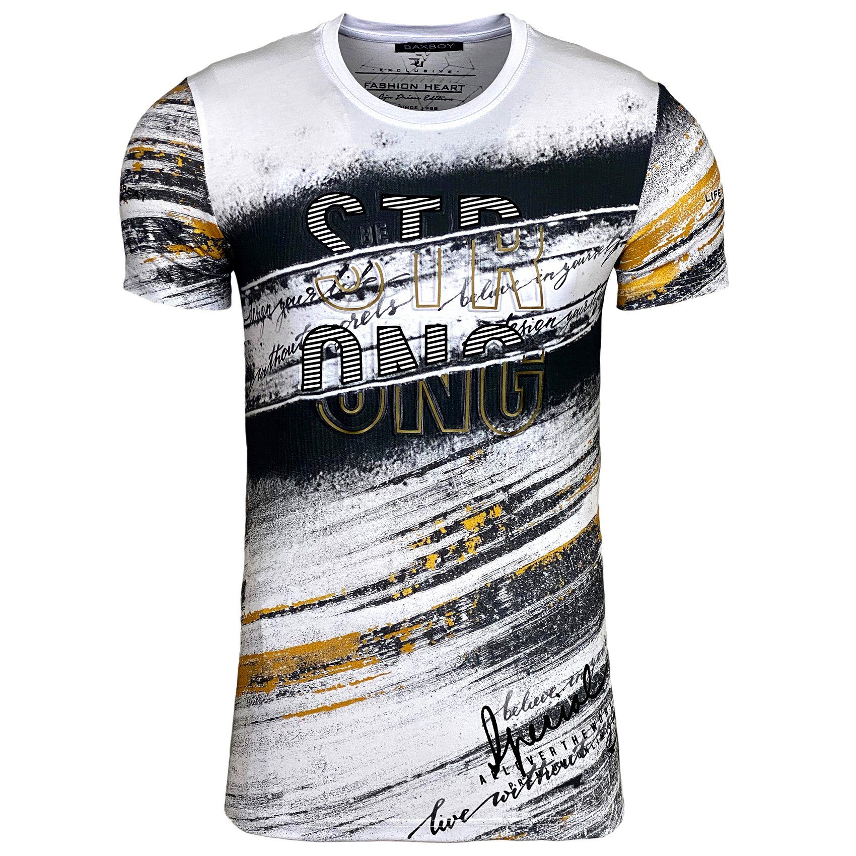 Baxboy T-Shirt Baxboy T-Shirt Großer Print günstig online kaufen