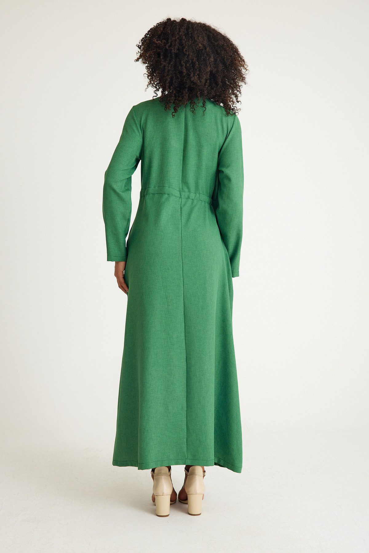 fashionshowcase Tunikakleid Tunikakleid Abaya Kleid mit Schmuckdetails – Mo günstig online kaufen