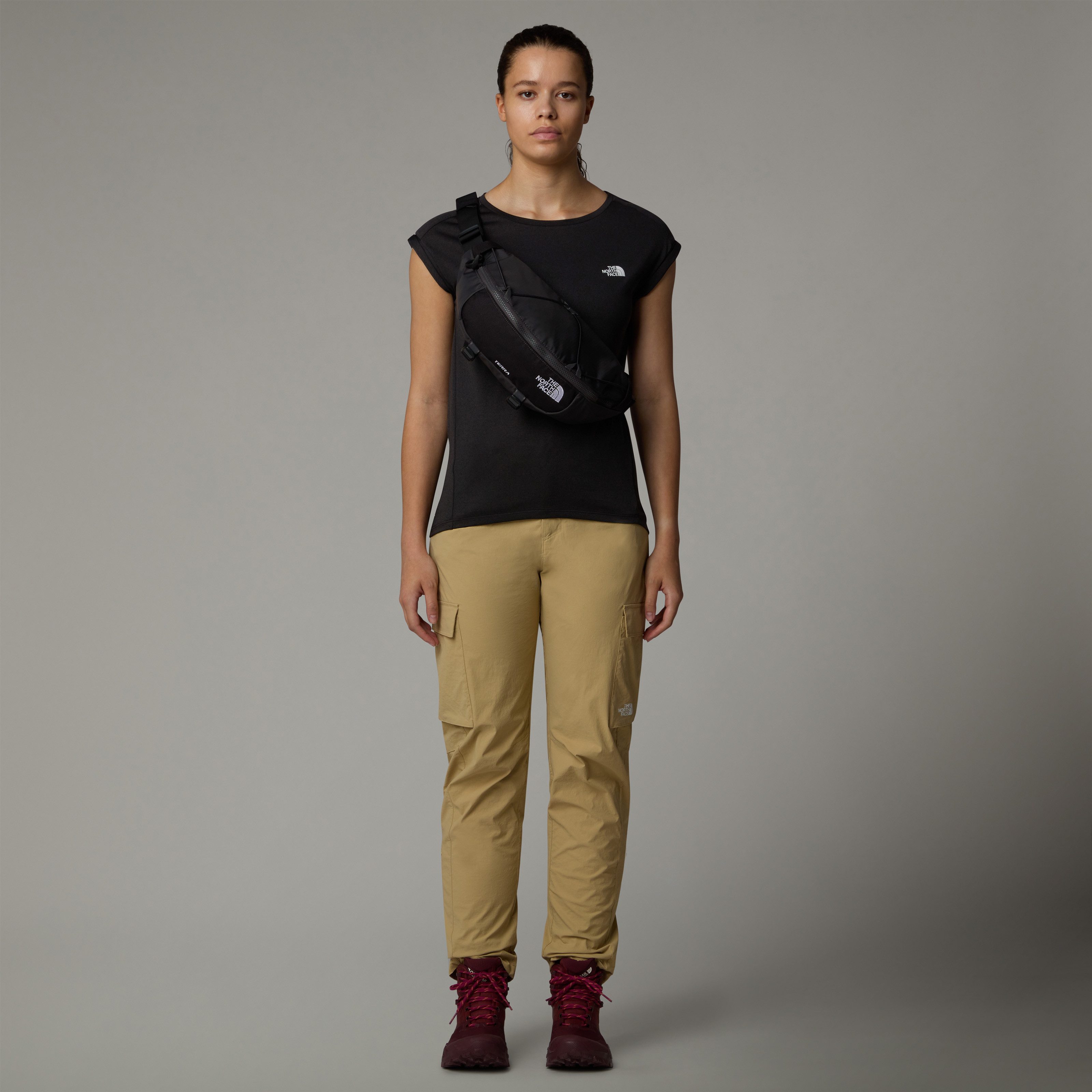 The North Face Funktionsshirt W TANKEN TANK - EU weiter Rundhalsausschnitt, überschnittene Ärmel, sportlicher Stil – Bild 4 von 5