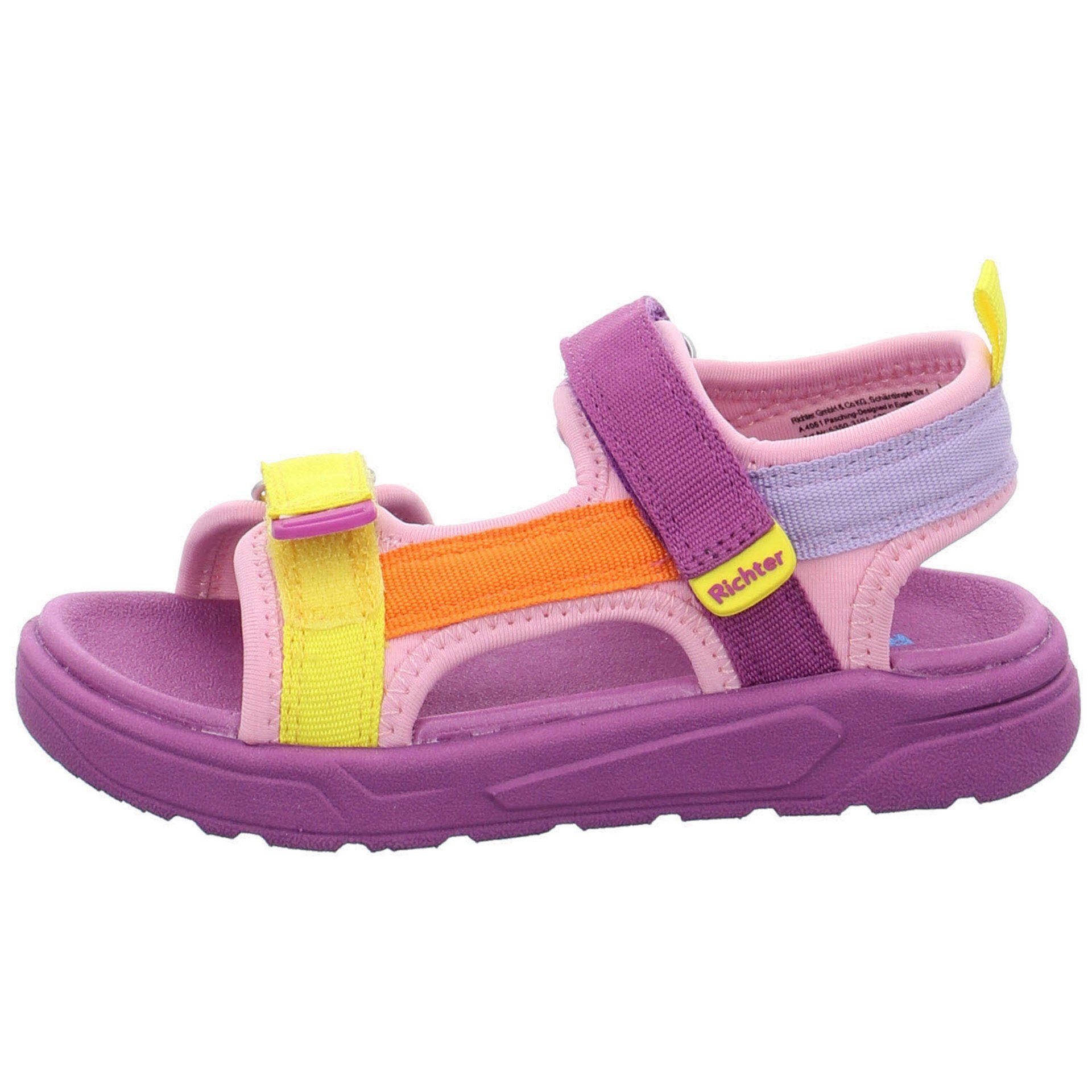 Kinderschuhe pink/pine Schuhe Sandale Textil Richter Mädchen Sandale Sandalen