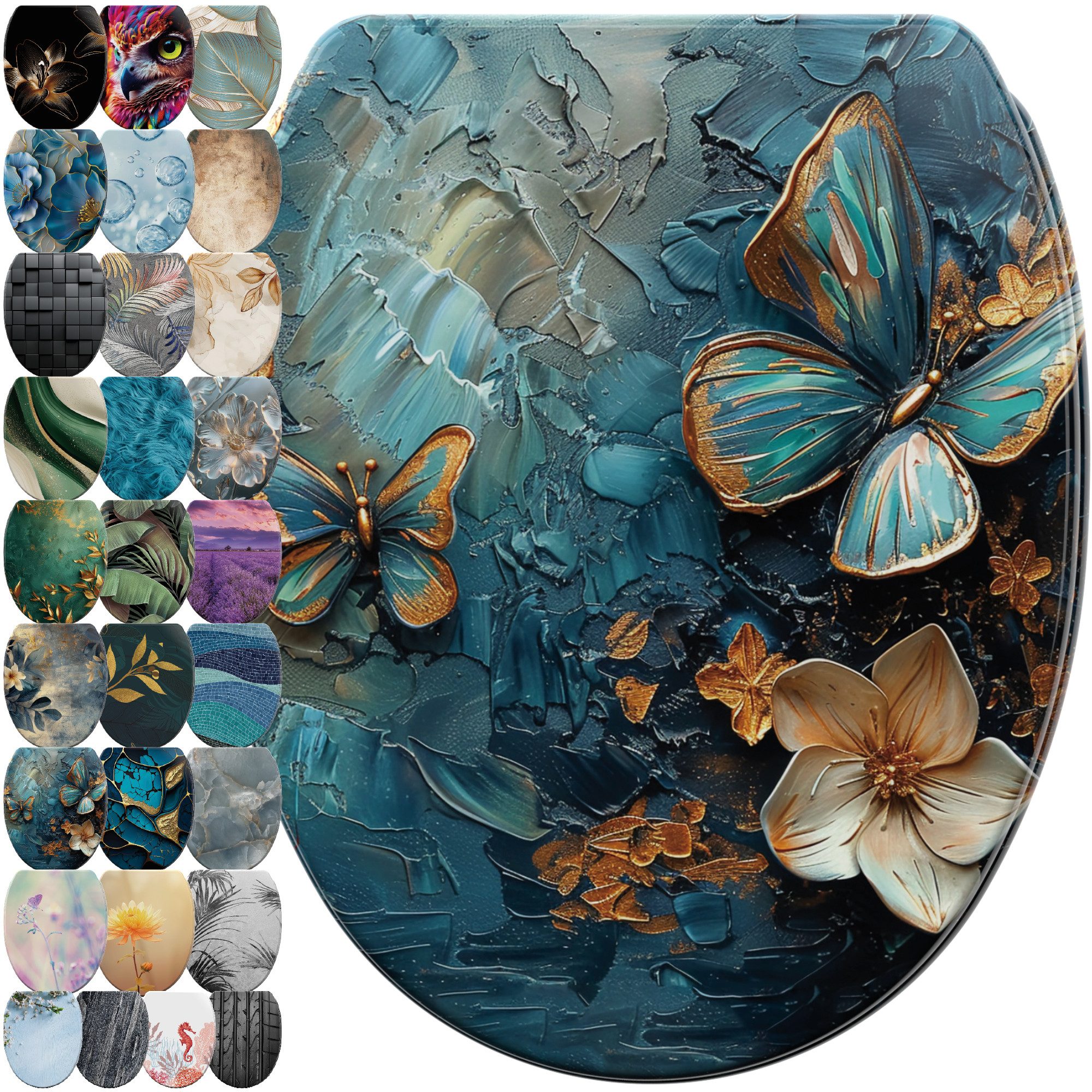 Sanilo WC-Sitz mit Absenkautomatik & Top Fix in vielen Designs, hochwertig, günstig online kaufen