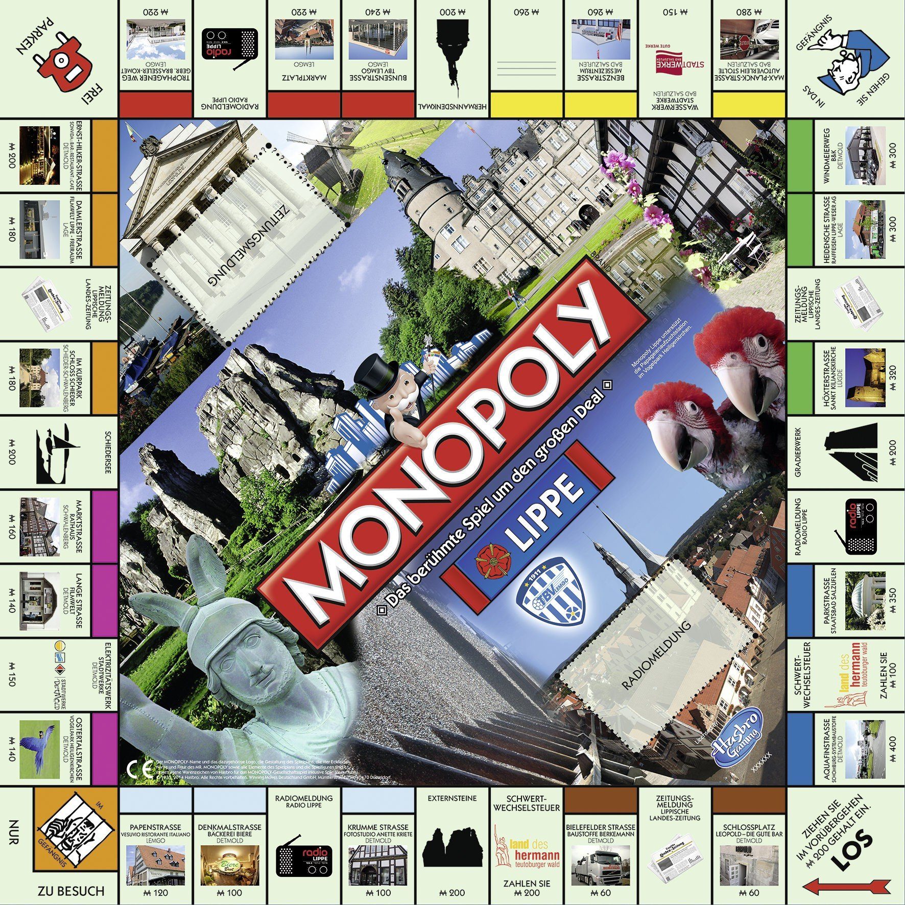 Winning Lippe Brettspiel Spiel, Moves Monopoly