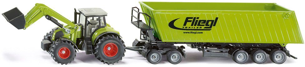 Image of Siku Spielzeug-Traktor »SIKU Farmer, Claas Axion 850 mit Dolly und Muldenkipper«