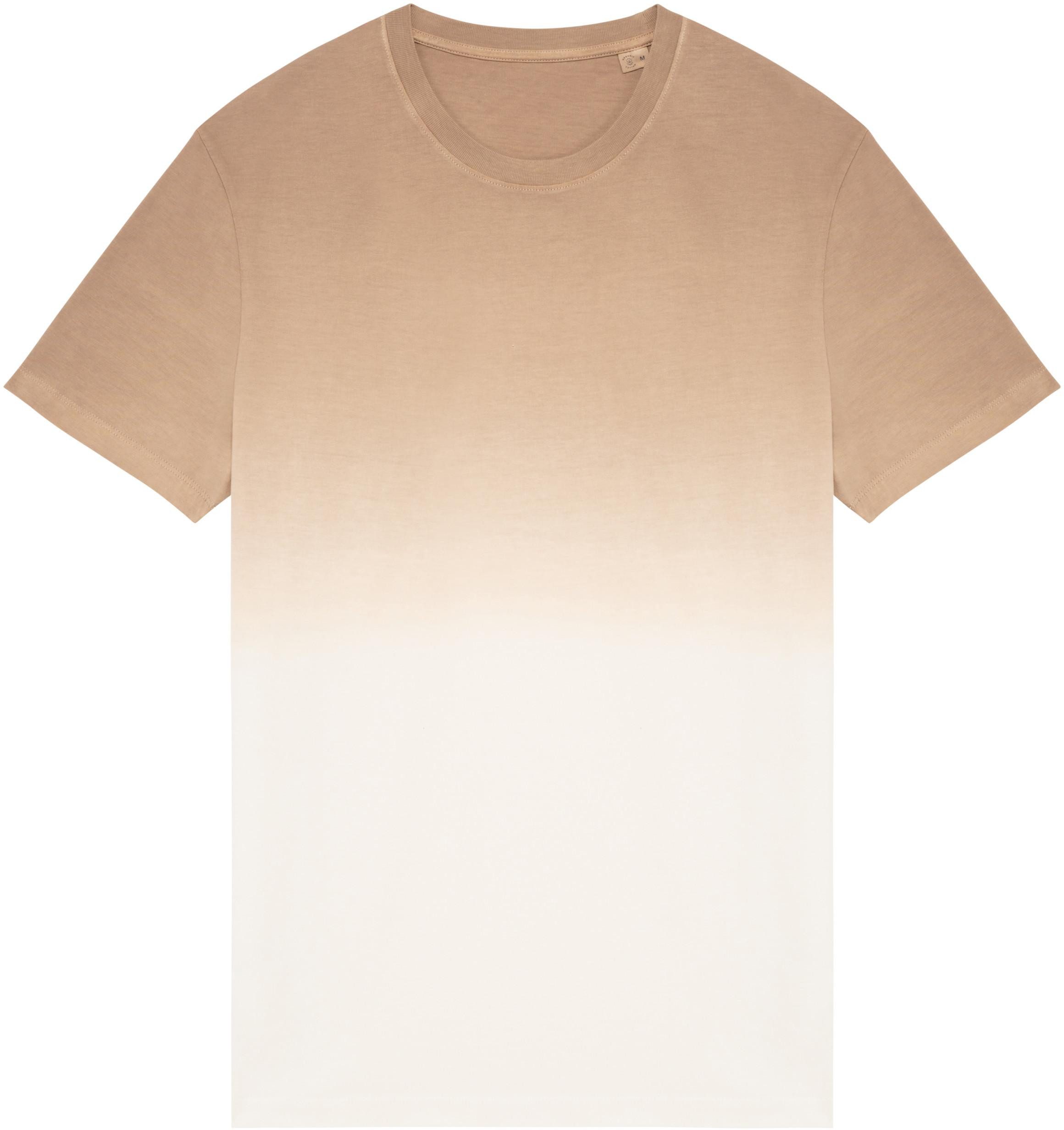 Native Spirit Rundhalsshirt Umweltfreundliches Unisex Dip Dye T-Shirt