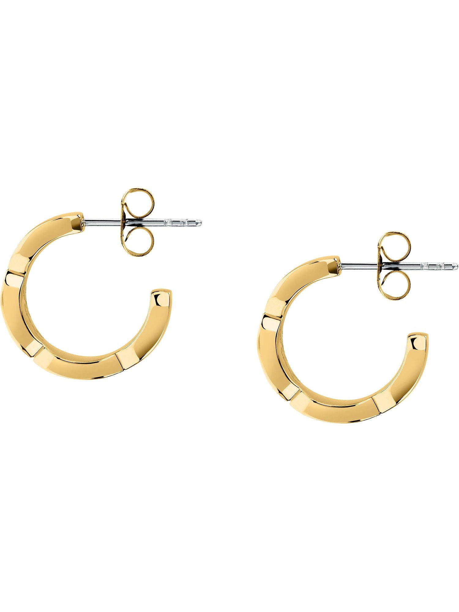 KARL LAGERFELD Paar Ohrstecker Karl Lagerfeld Damen-Ohrstecker Edelstahl Kristall, Crystals