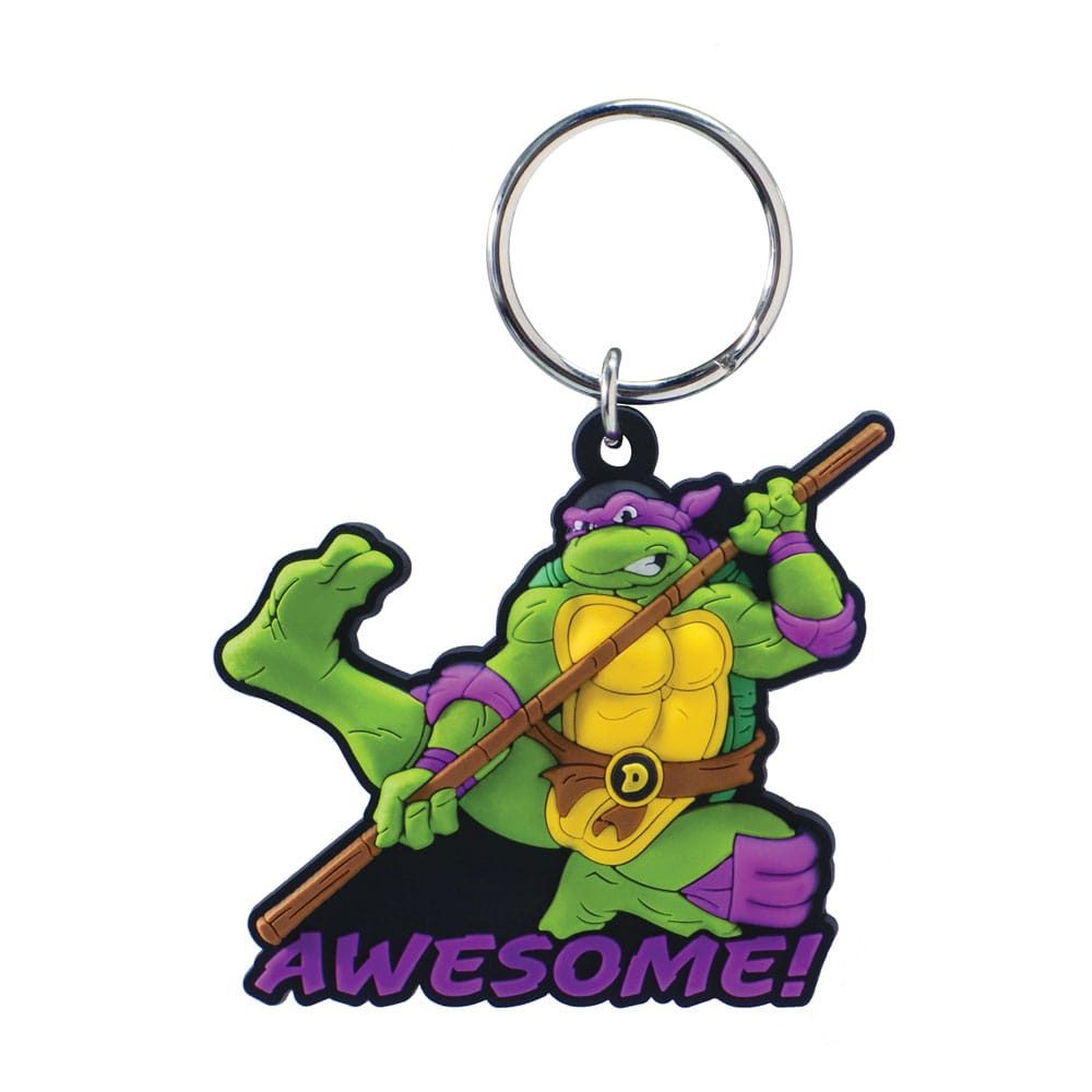 Monogram Int. Schlüsselanhänger Teenage Mutant Ninja Turtles Soft Touch PVC Taschenanhänger Donatello