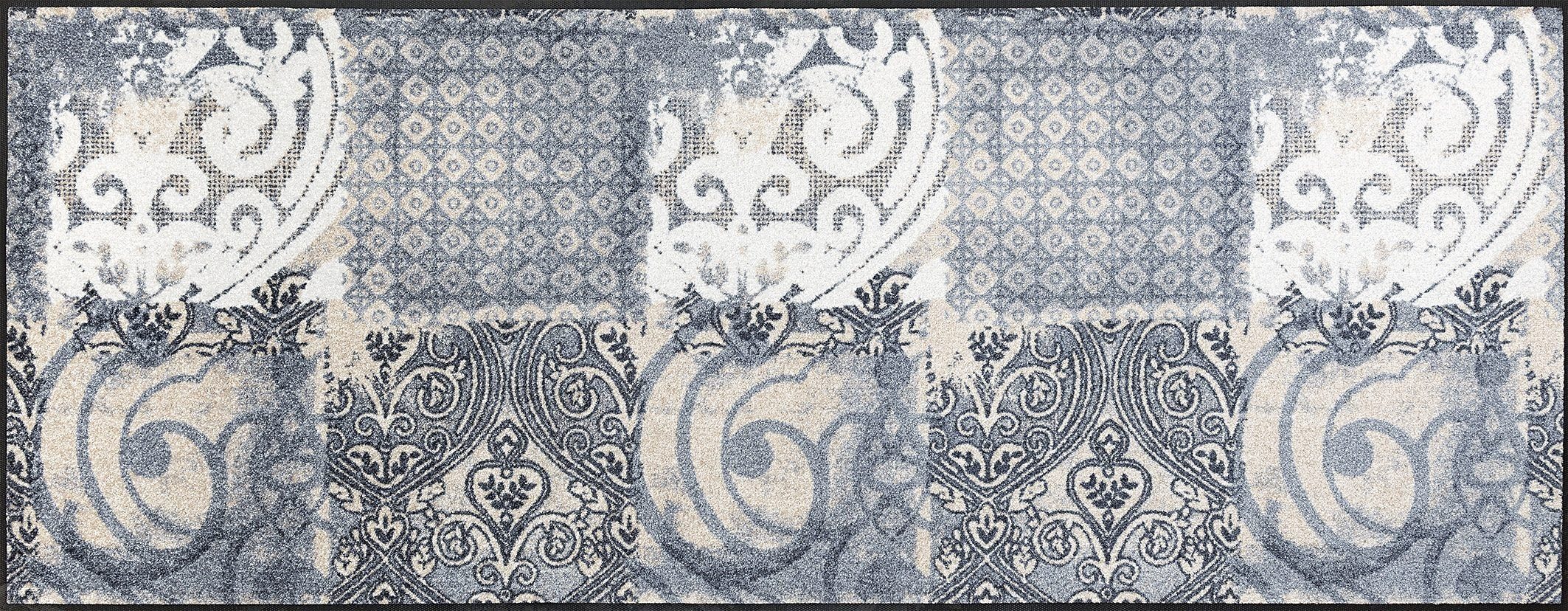 wash+dry by Kleen-Tex Läufer Arabesque, rechteckig, Höhe: 7 mm, Schmutzfangläufer, rutschhemmend, In- und Outdoor geeignet, waschbar