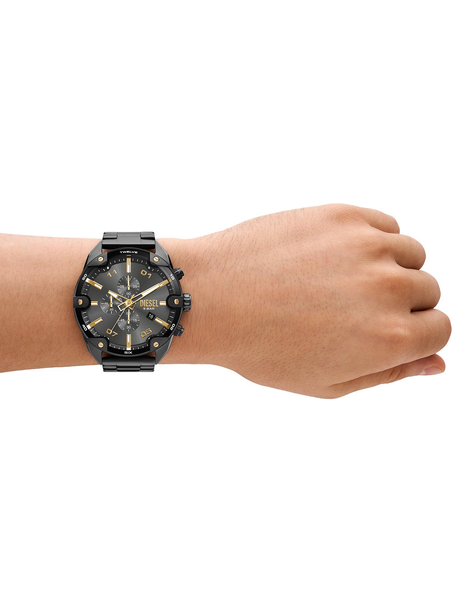 Diesel Chronograph Diesel Herren-Uhren Analog Quarz