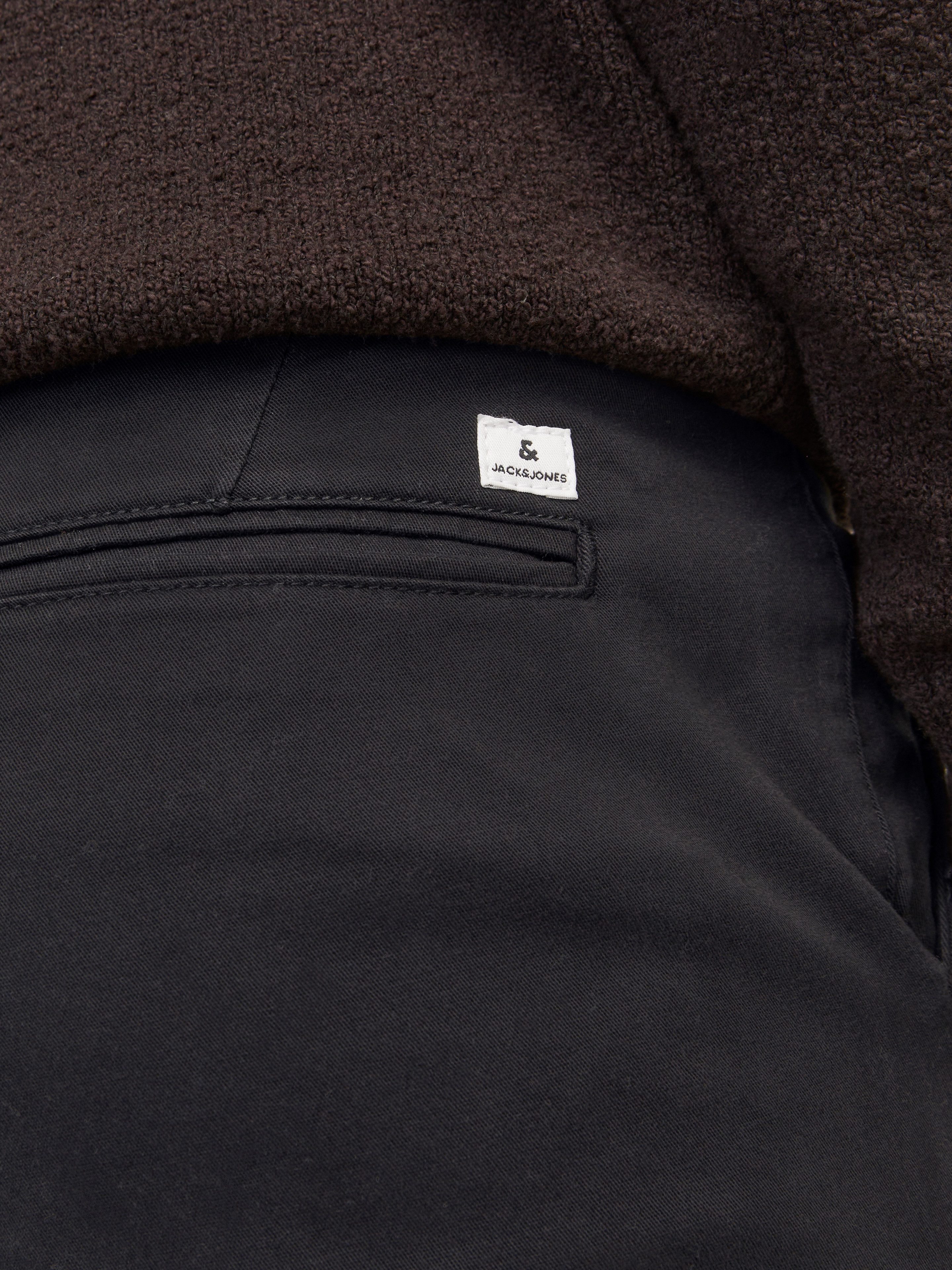 Jack & Jones Chinohose JPSTMARCO mit schmalem Bein und pflegeleichtem Stoff washed, modisch, schmal, Baumwollmischung – Bild 5 von 5