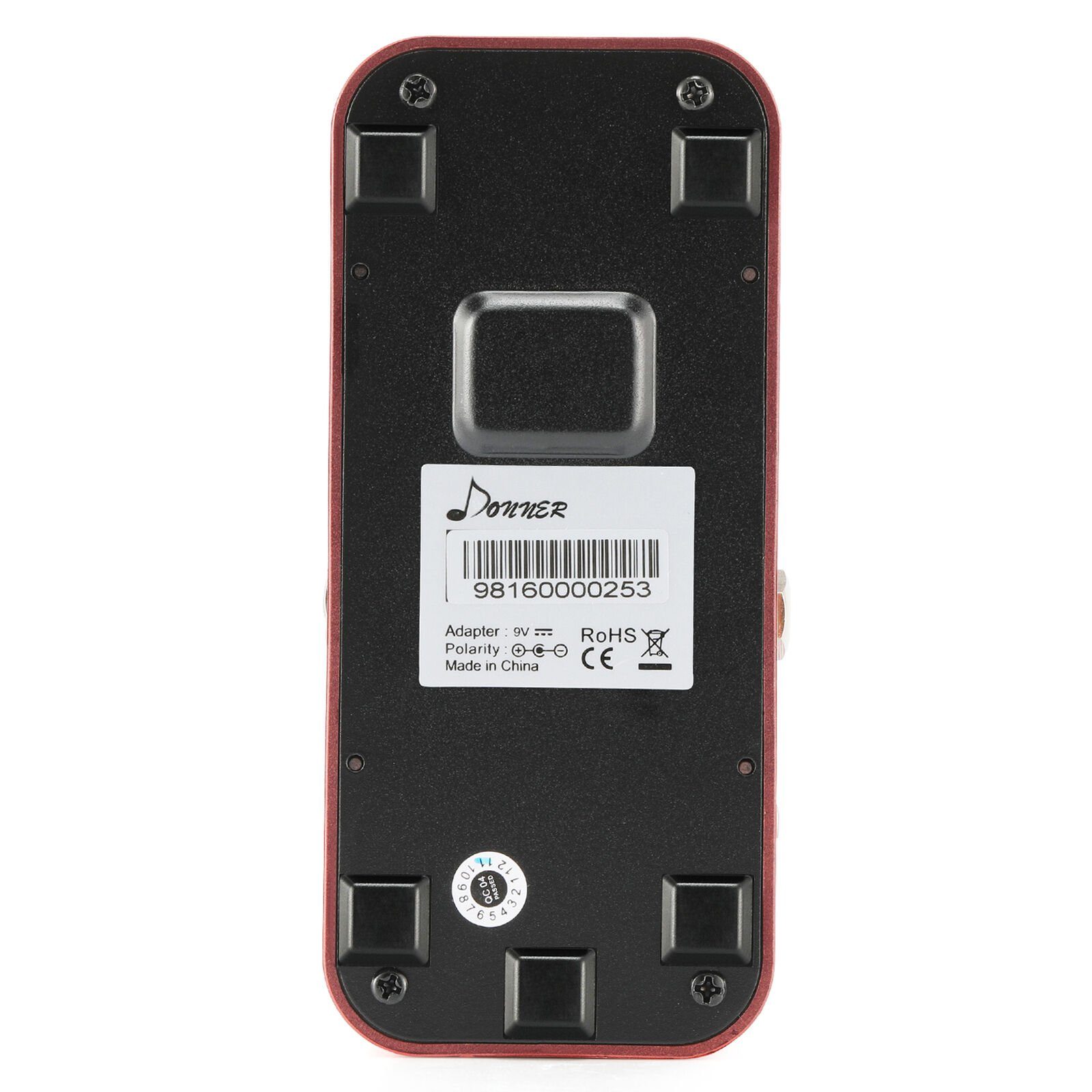 Donner E-Gitarre Gitarre Pedal Wah 2 in 1 Wah Volume Guitar Pedal, Mini-Vintage,Aktive Wah-Wah-Lautstärkeregelung,Vokal Leichtgewicht