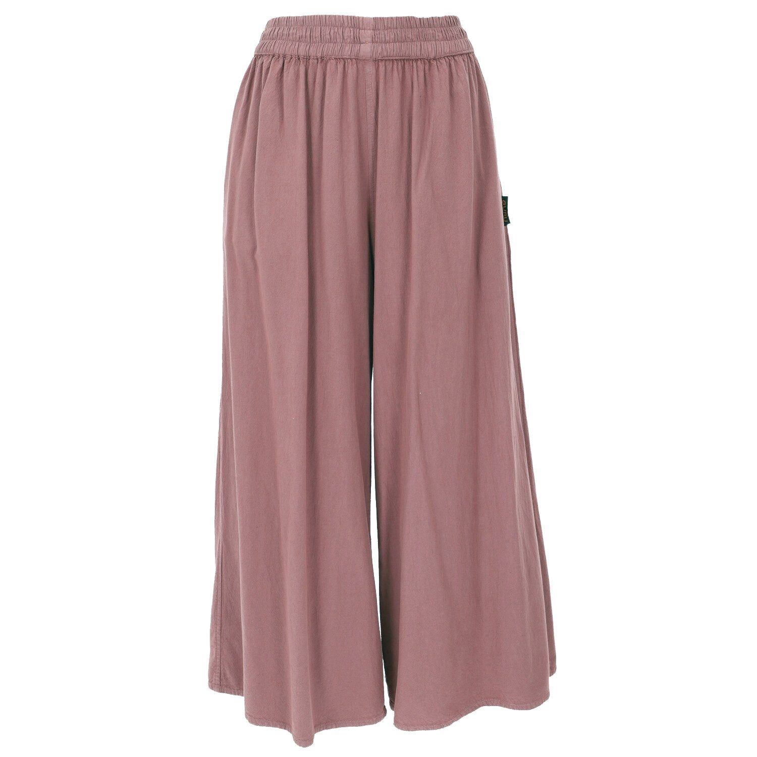 Guru-Shop Relaxhose Bequeme Palazzohose, weite Marlenehose, Boho.. alternative Bekleidung