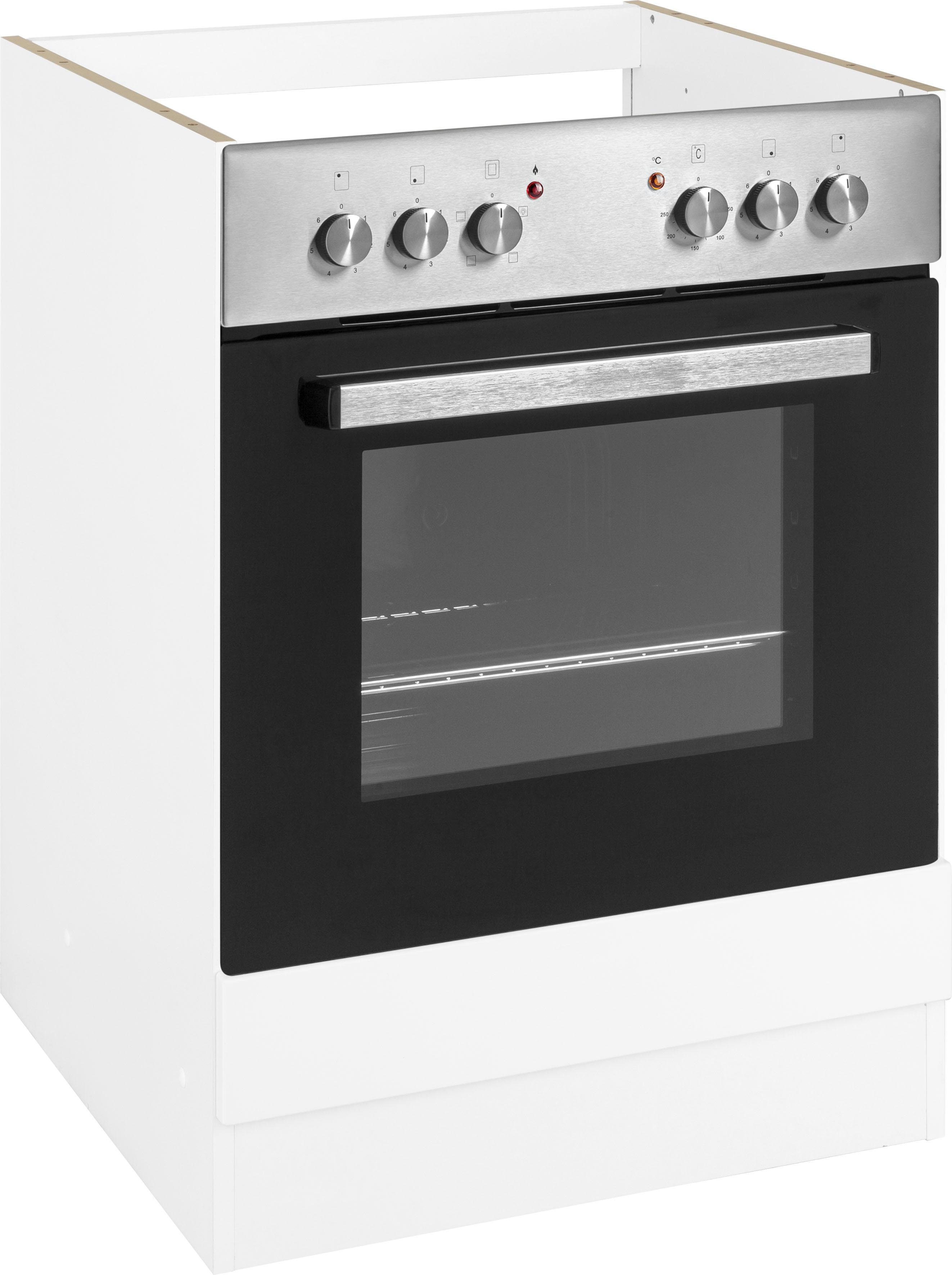 KOCHSTATION Herdumbauschrank KS-Visby