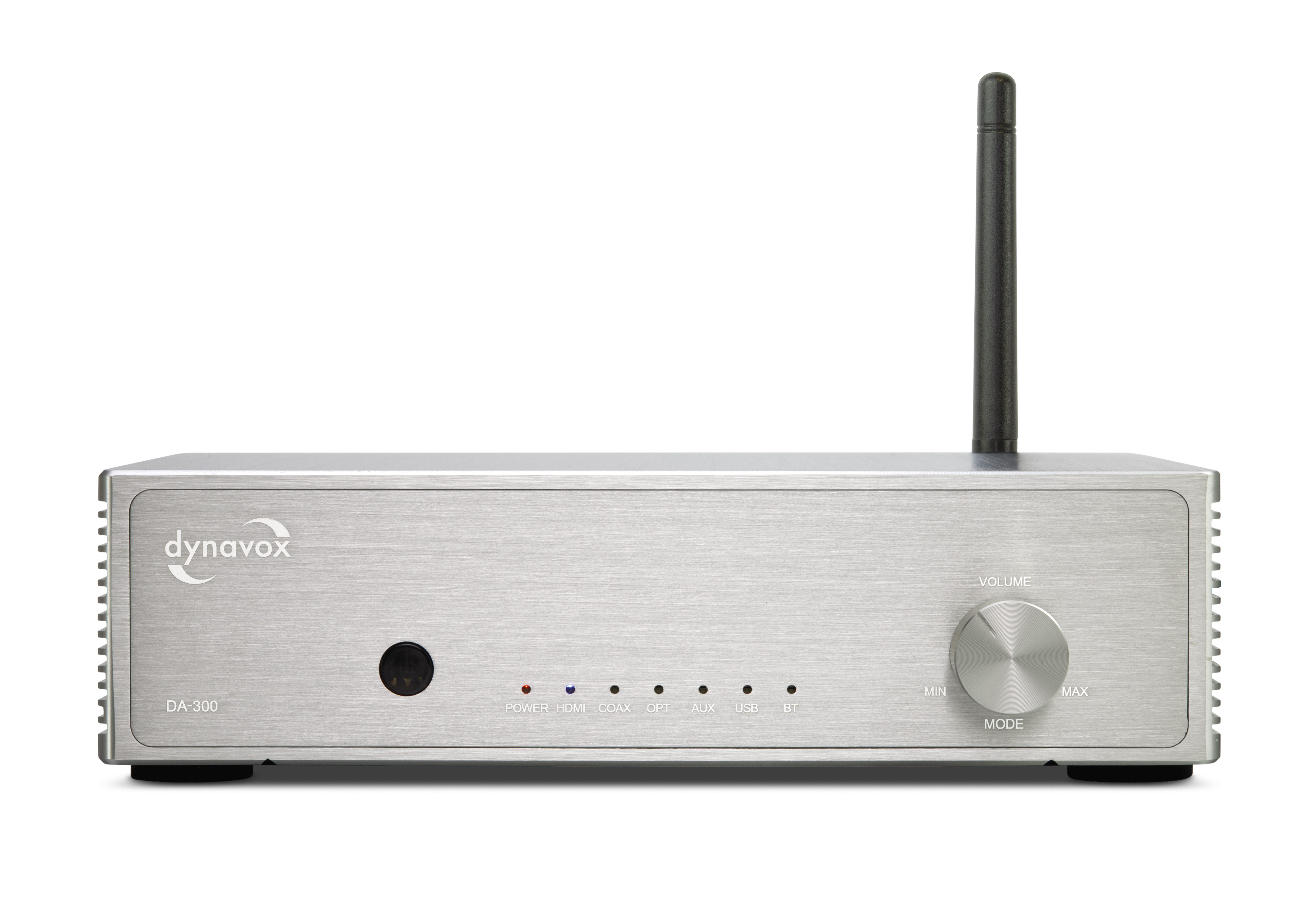Dynavox DA-300 Audioverstärker (Anzahl Kanäle: 2-Kanal, Stereo-Digitalverstärker, HDMI ARC, Aluminiumgehäuse, TV & Streaming)