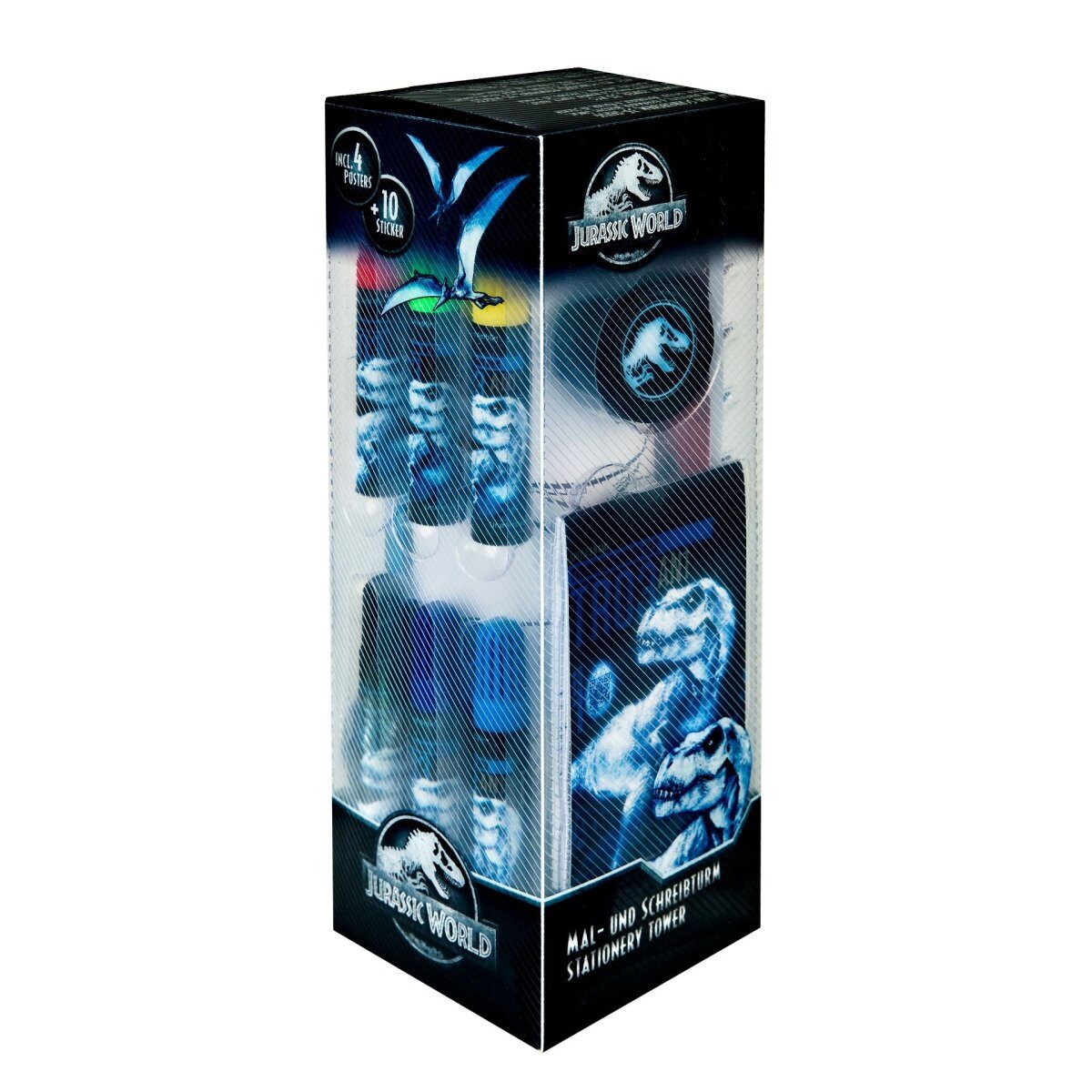 Jurassic World Kreativset Jurassic World Schreibwaren-Set Kreativer Spaß mit 35 Teilen