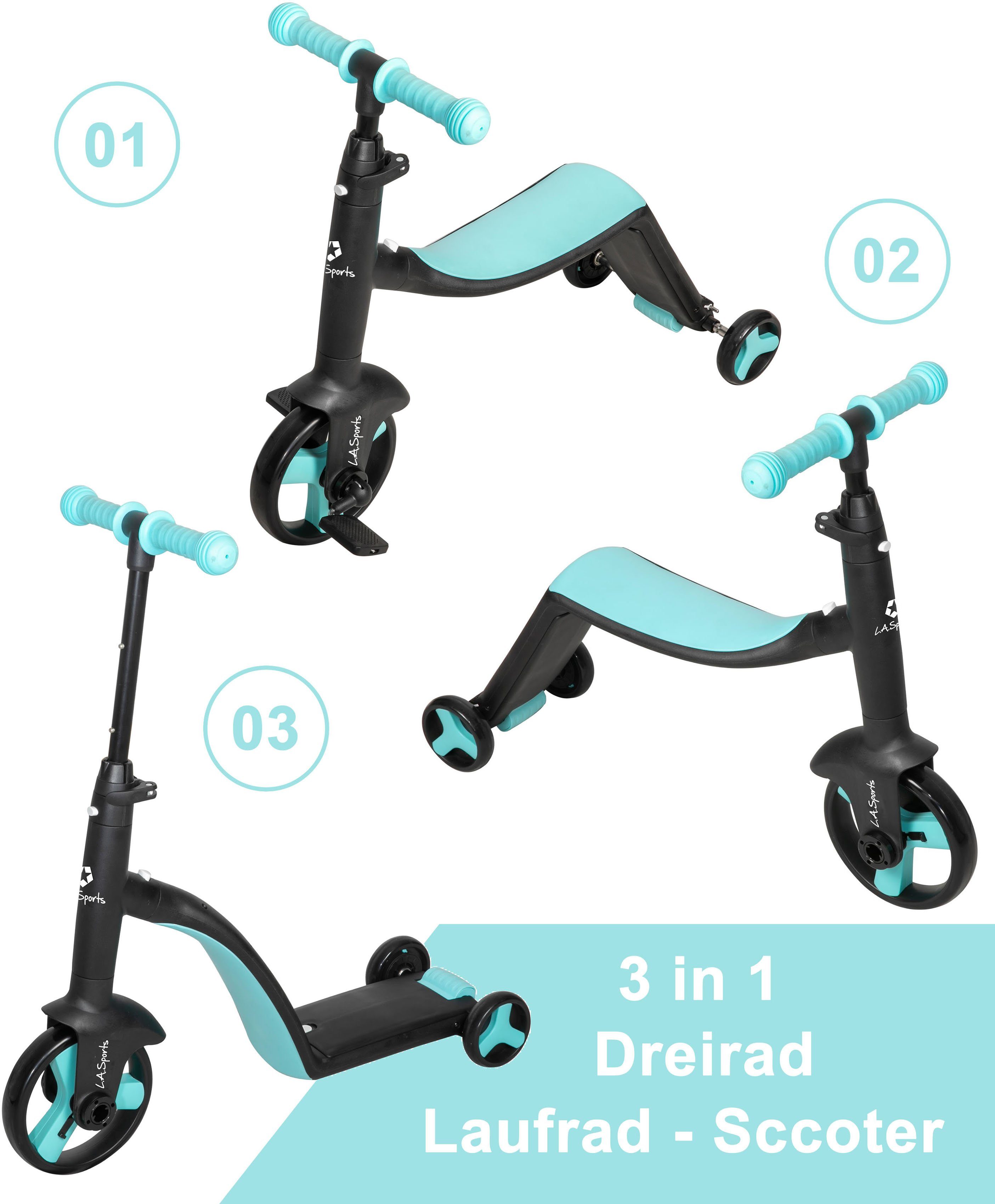 L.A. Dreiradscooter Sports