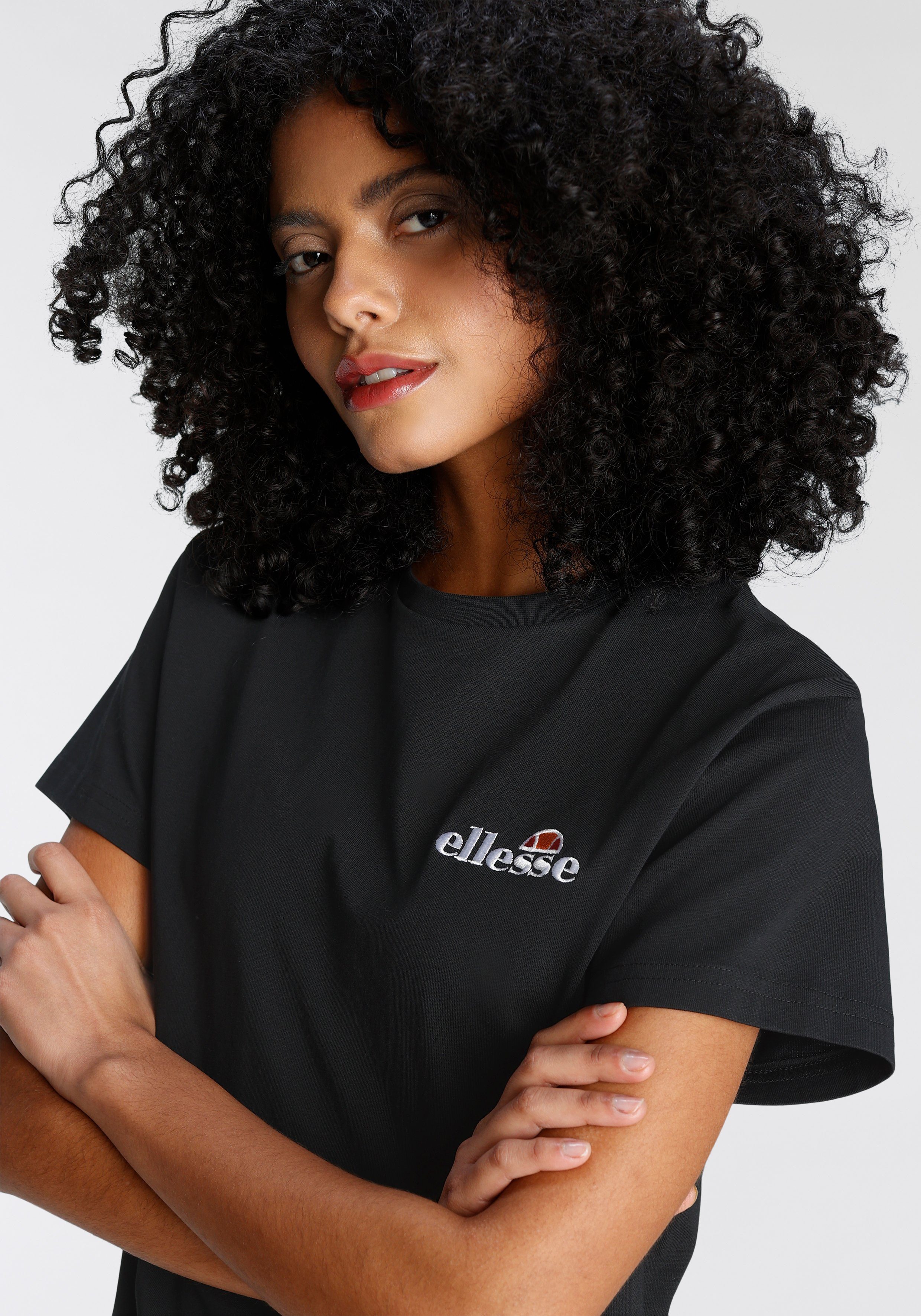 Ellesse Sommerkleid Adore Dress Mini-Länge, mit Rundhalsausschnitt, aus Baumwolle, lässige Passform – Bild 3 von 5