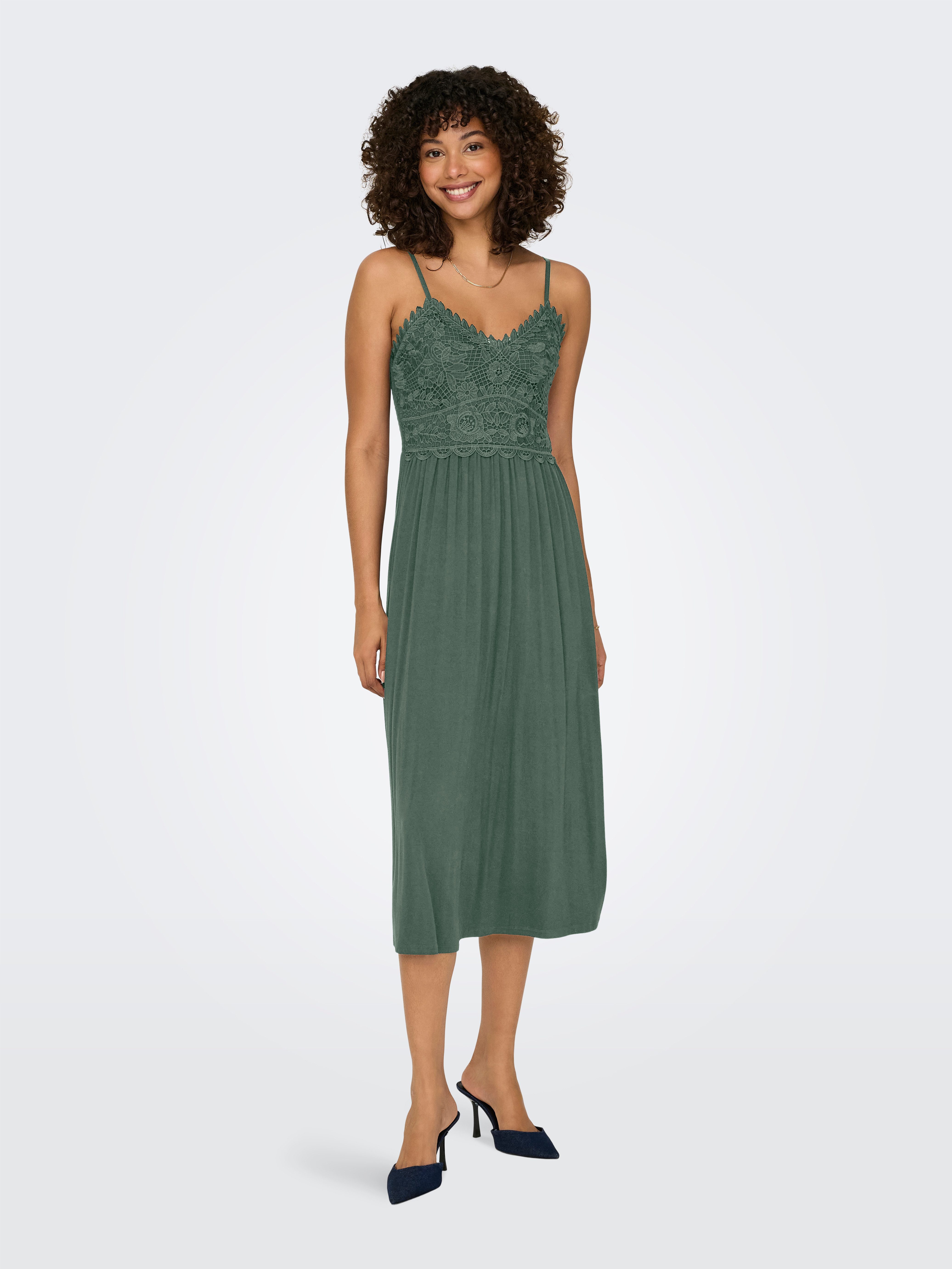 ONLY Midikleid ONLHoney (1-tlg) Spitze