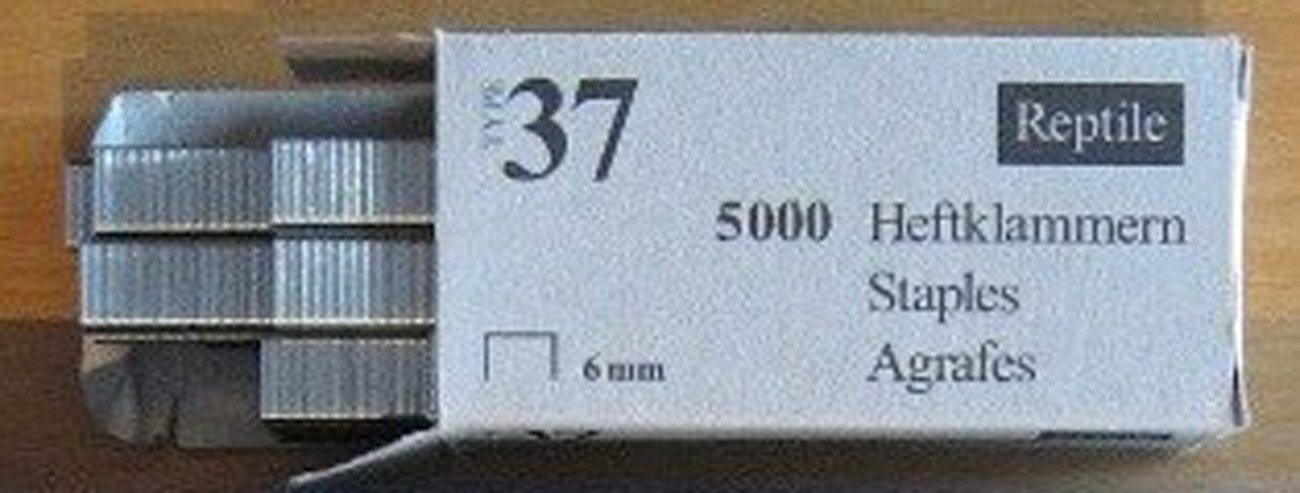 Thumbnail - Rapid Tackerklammer 5000 RAPID Klammern in 6 mm für Rapid Tacker R 19/23/33 Dachdeck…