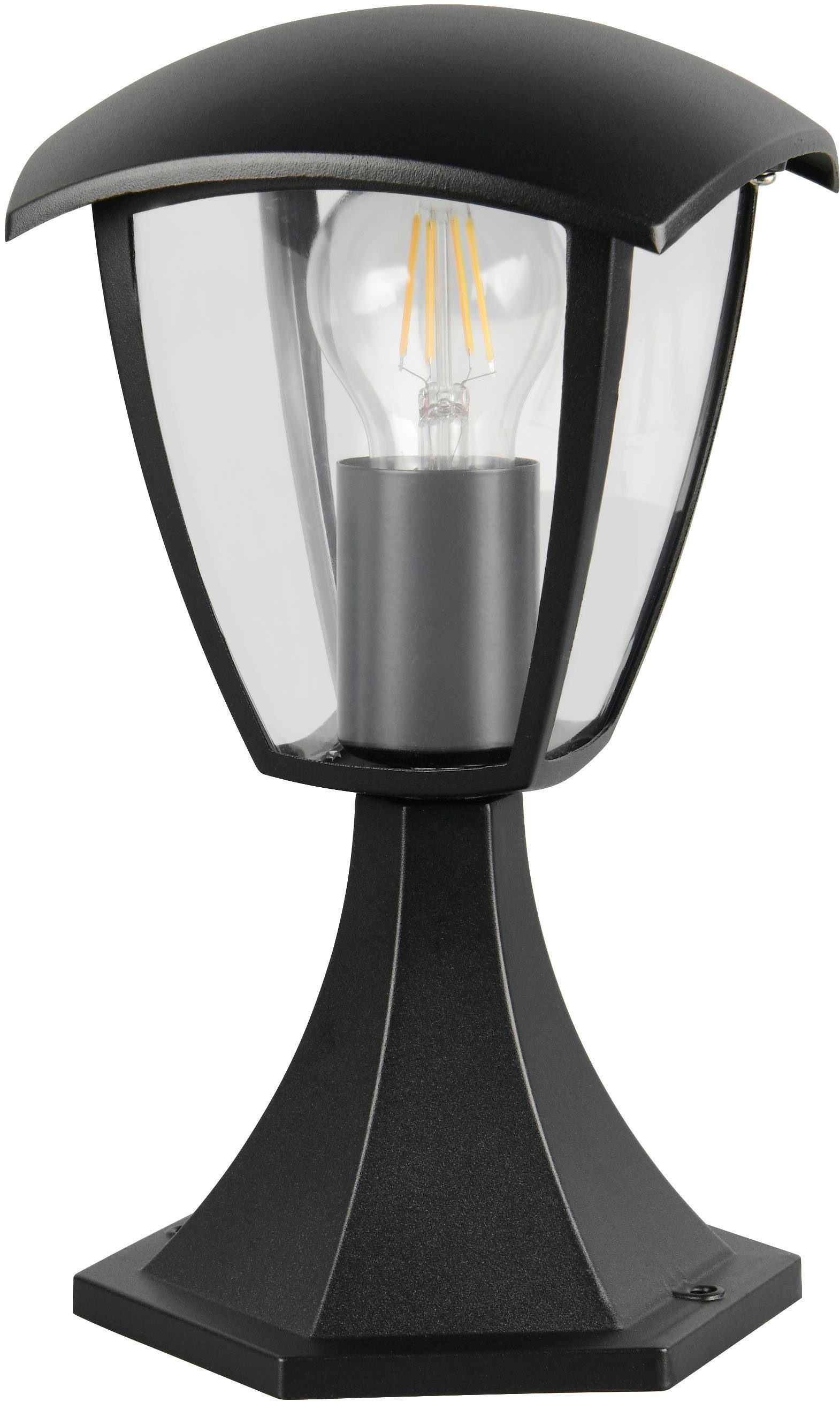 TRIO Leuchten Außen-Stehlampe VENTA, dekorative Outdoor Wegeleuchte Höhe 30cm, exkl 1x E27 max 10W, Leuchtmittel wechselbar, warmweiß - kaltweiß, kleine Stehleuchte für Garten oder Terrasse, Leuchtmittel wechselbar