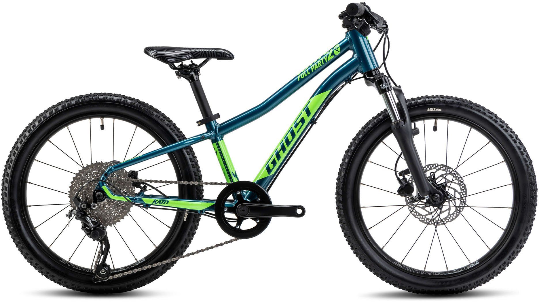 Mountainbike Full Schaltwerk, Ghost Kato 20 Gang RD-M6000 Party, Deore Kettenschaltung 10 Shimano