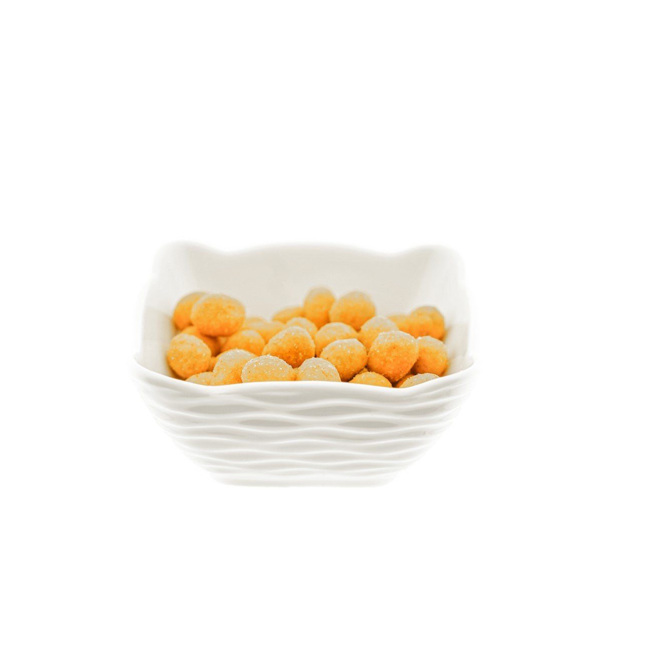 Snackschale 6er Snackschalen-Set Porzellan Servierschale mit Muster Weiß 200 ml