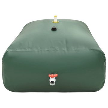 vidaXL Regentonne Wassertank mit Wasserhahn Faltbar 5000 L PVC