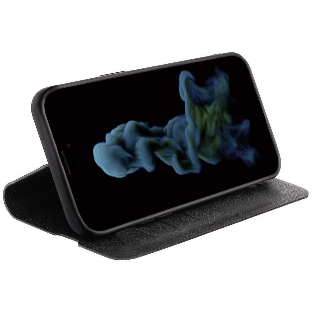 Vivanco Handyhülle Booklet Apple iPhone 14 Pro Max PWVVIPH14PMBK, Standfunktion