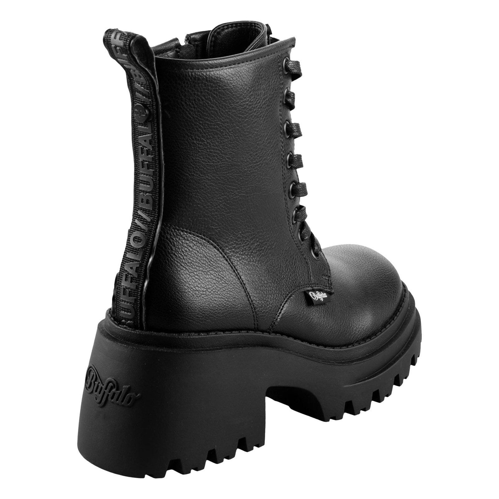 Buffalo Bravr Lace Up Stiefelette mit Plateauabsatz günstig online kaufen