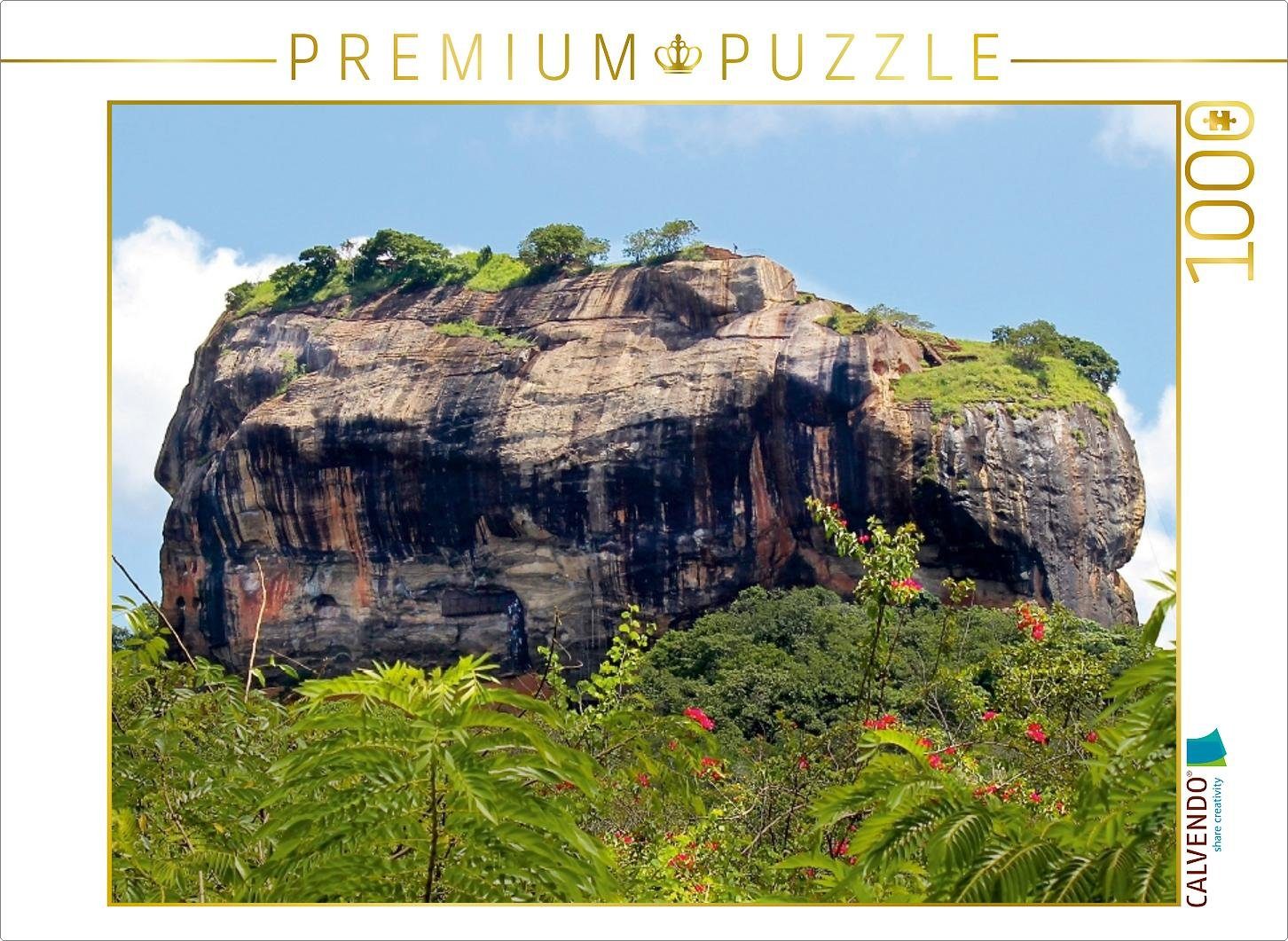 CALVENDO Puzzle CALVENDO Puzzle Sigiriya 1000 Teile Lege-Größe 64 x 48 cm Foto-Puzzle Bild von Mirko Weigt, 1000 Puzzleteile