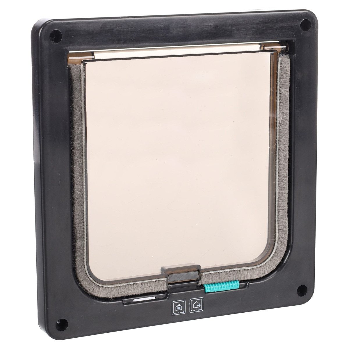 Flamingo Katzenklappe Katzentür 2-Wege Fanni schwarz