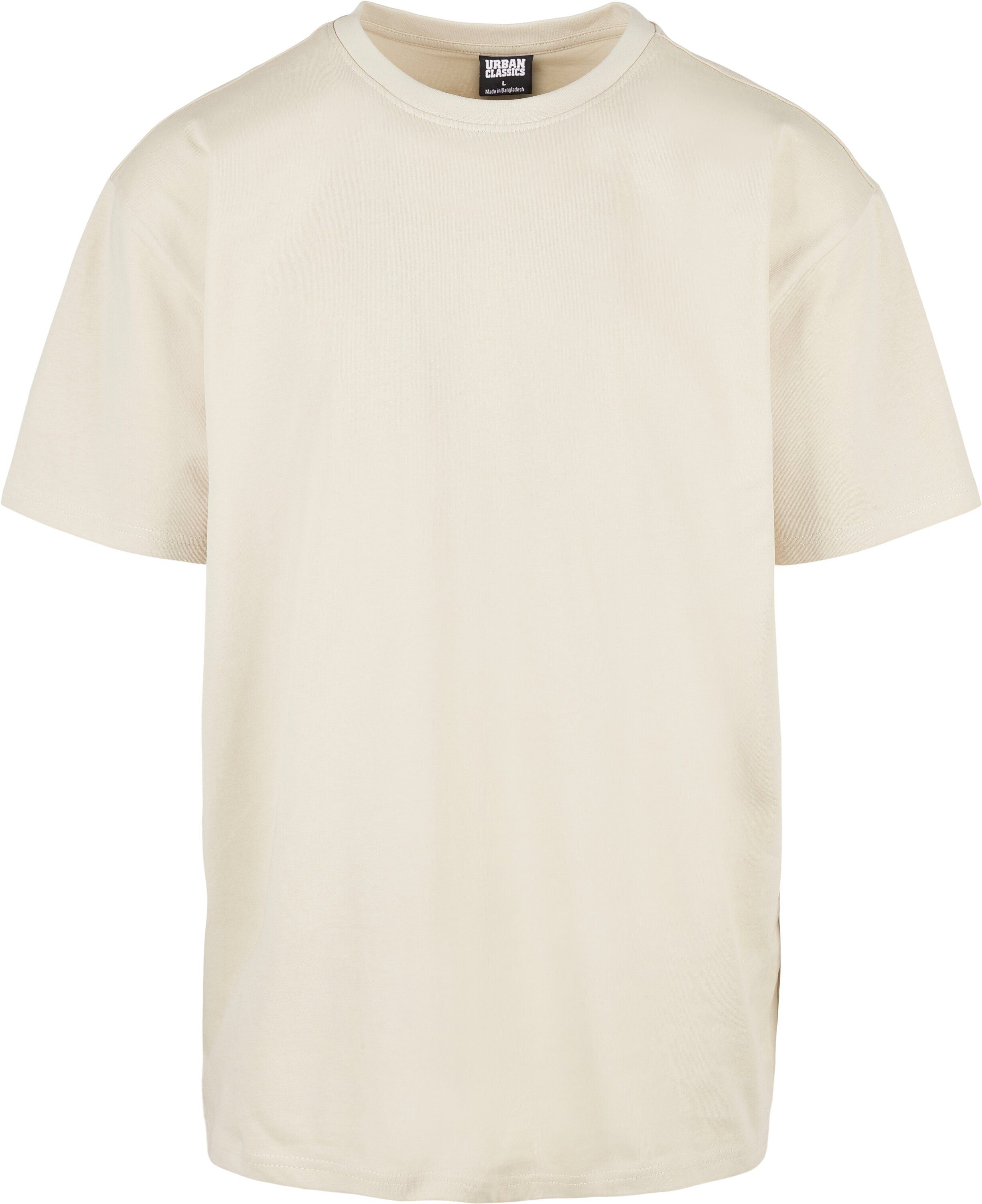 sand T-Shirt Herren (1-tlg) Tee URBAN CLASSICS Oversized Heavy