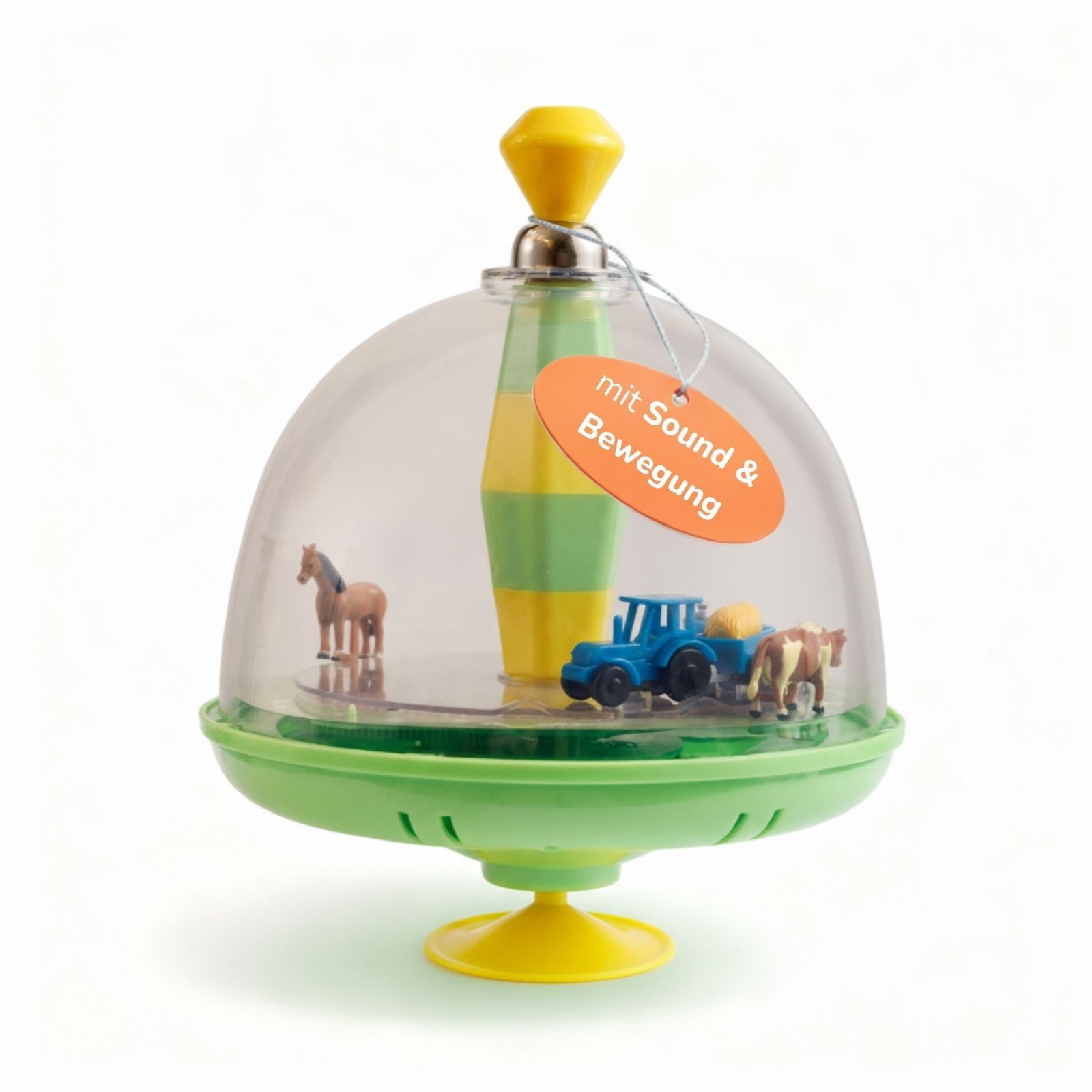 alldoro Brummkreisel Bauernhof-Panoramakreisel mit Sound für Kinder ab 18 M günstig online kaufen