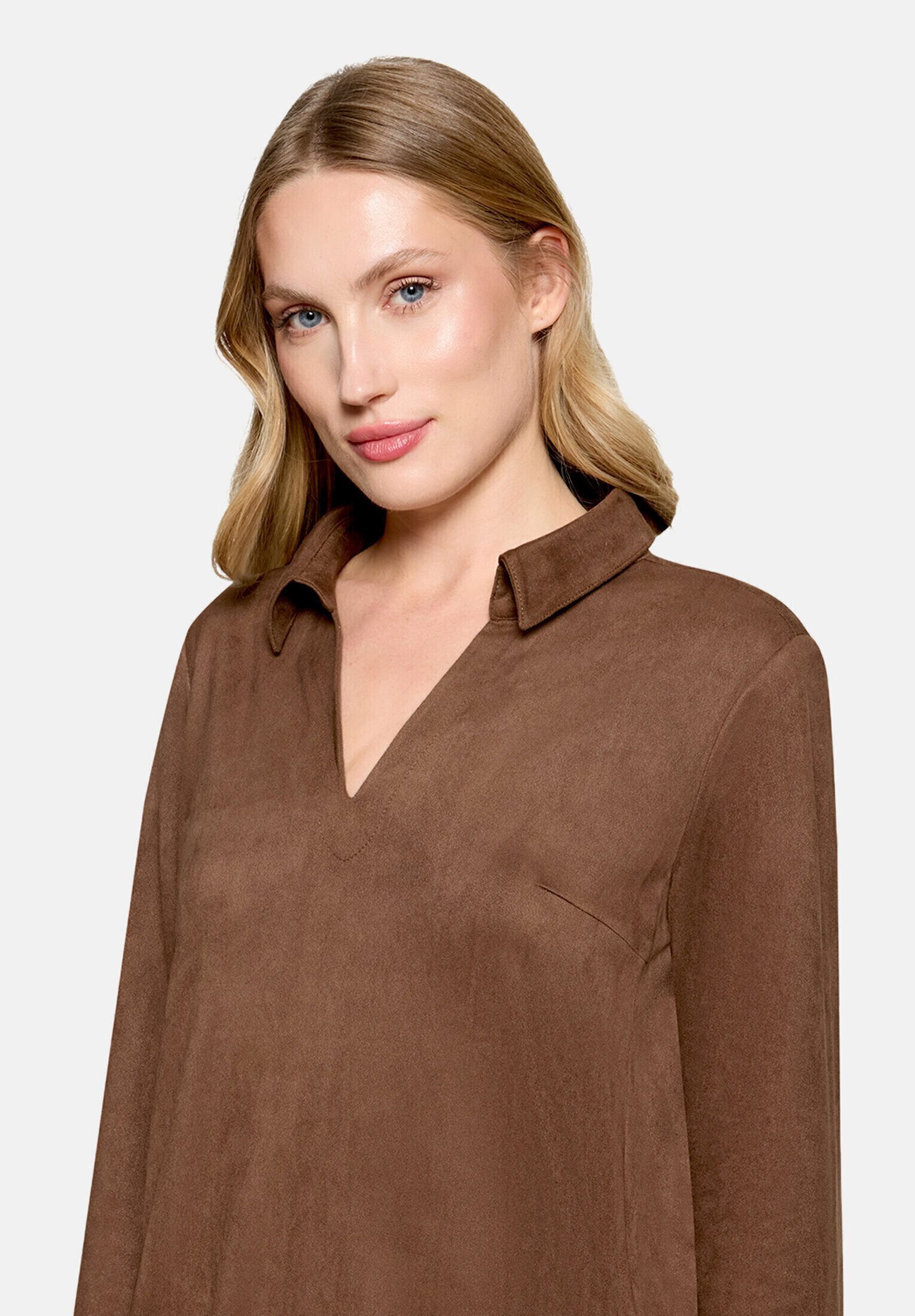 Betty Barclay Hemdblusenkleid Damen mit Knopfleiste