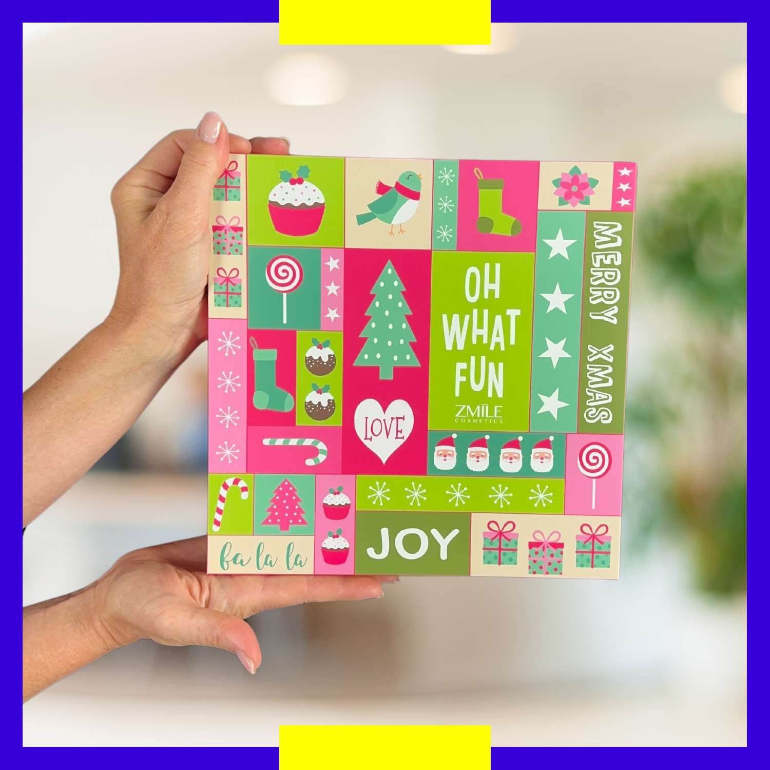 ZMILE COSMETICS Kosmetik-Adventskalender ZMILE COSMETICS Adventskalender Puzzle 'Oh What Fun' vegane Kosmetik (Packung, 24-tlg), vegane Kosmetik