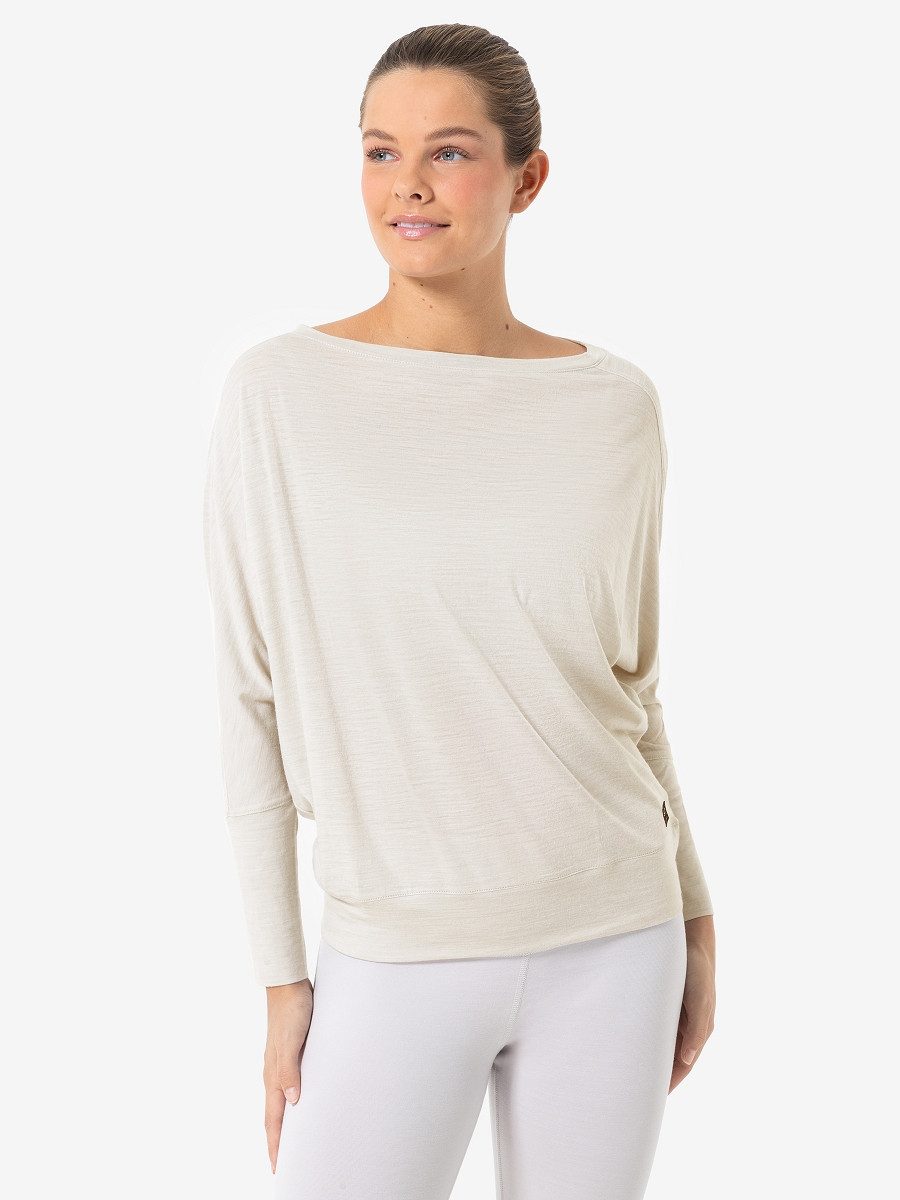 SUPER.NATURAL Langarmshirt für Damen aus Merino günstig online kaufen