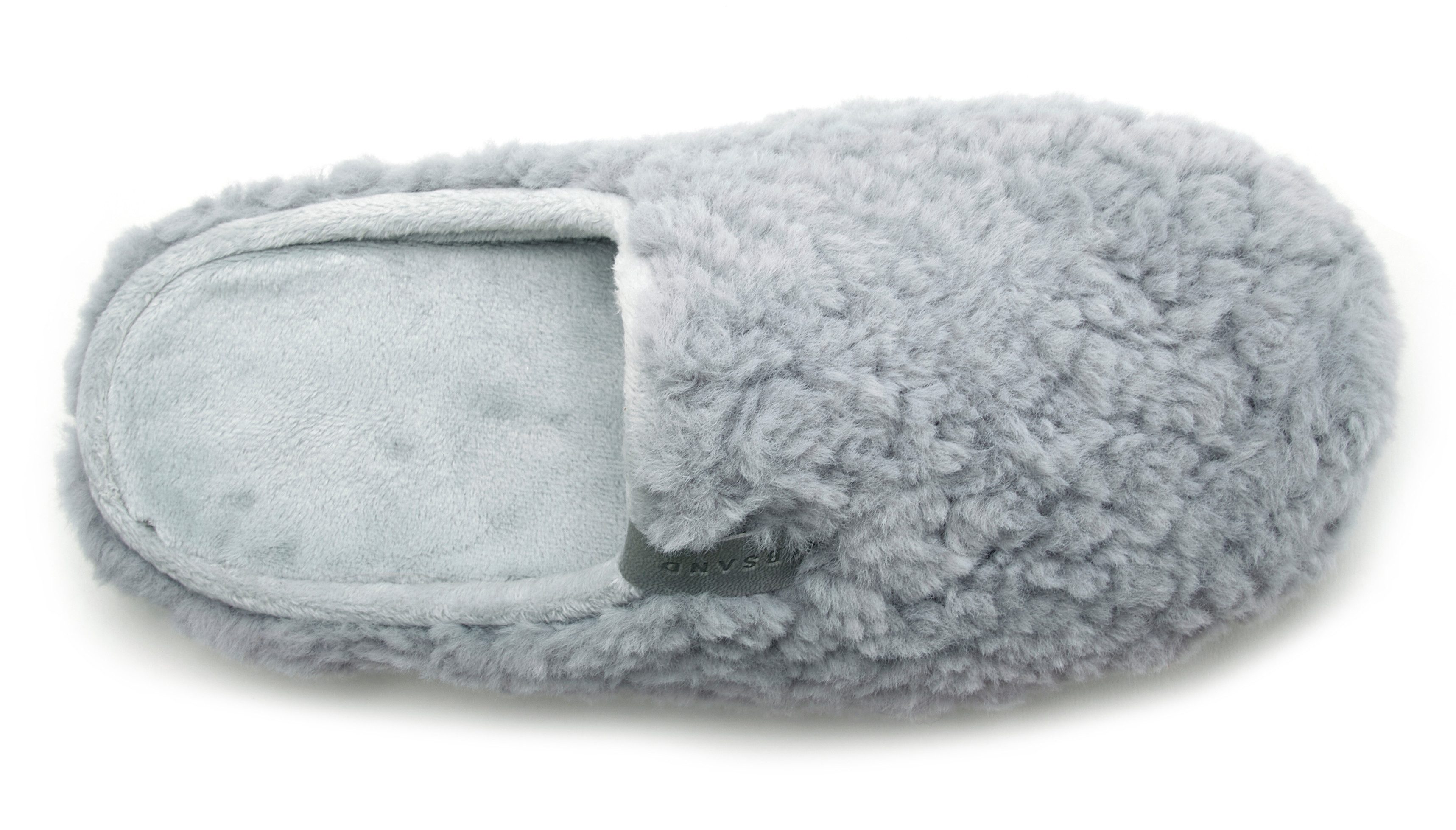 Elbsand Hausschuh, Pantoffel, Mule Pantolette mit kuscheligem Fellimitat
