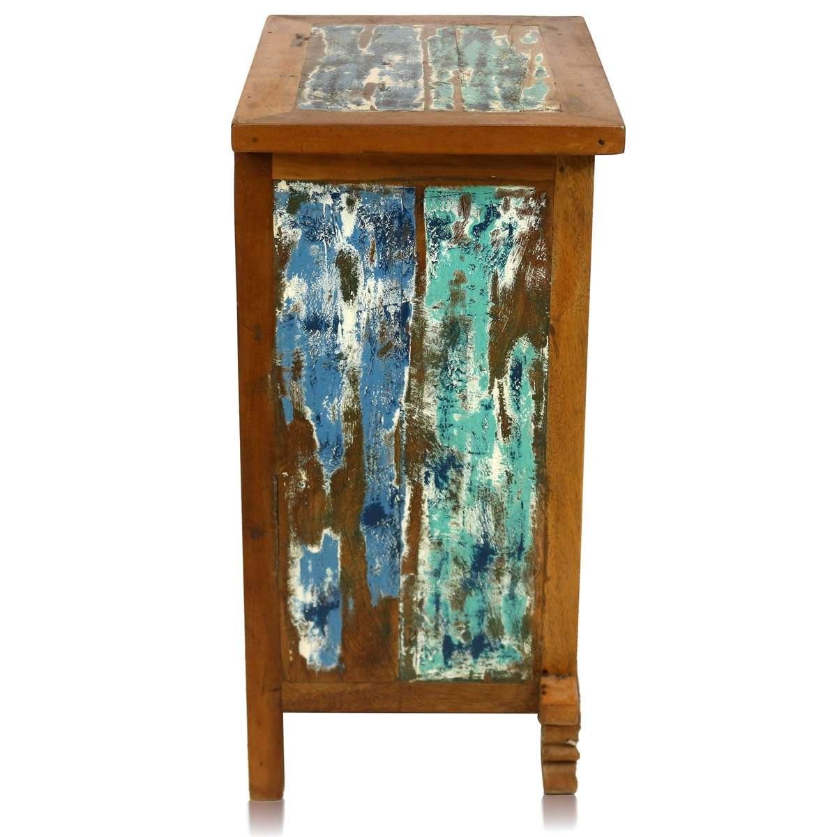 Unterschrank mit Schrank 80 Oriental Handarbeit Altar (1-St) Mehrfarbig Galerie Vintage Öffnung cm look
