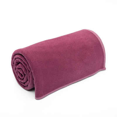 bodhi Sporthandtuch Yoga Handtuch Flow Towel S aubergine