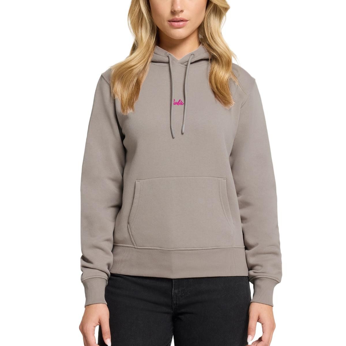 Spreadshirt Hoodie Barbie Logo Klein Stick Damen Premium Hoodie (1-tlg)