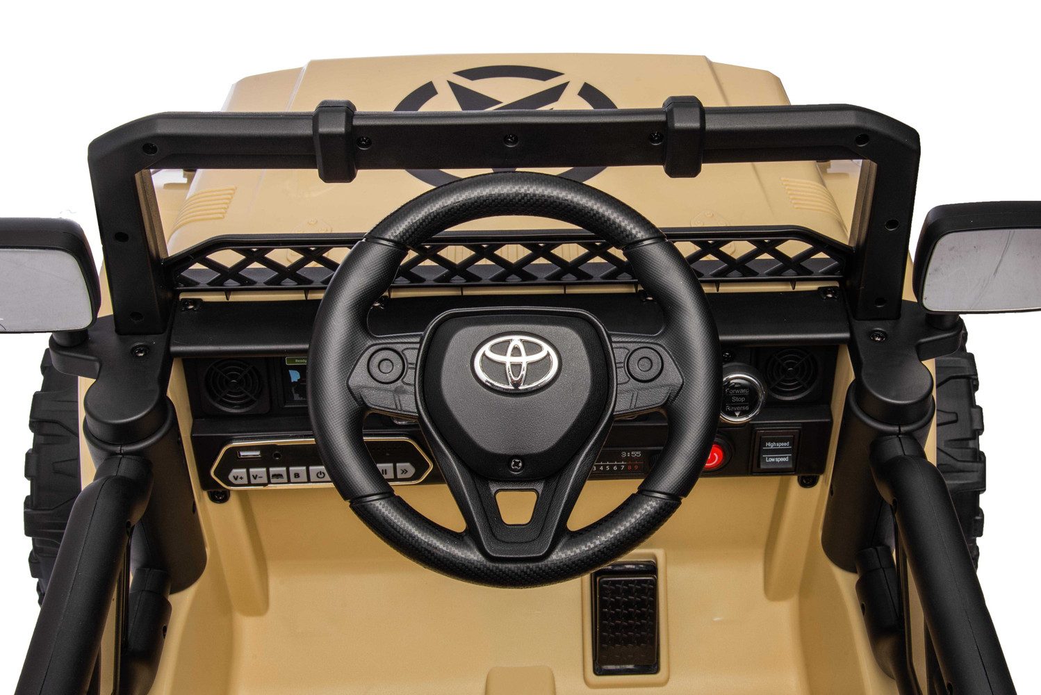 Smarty Elektro-Kinderauto Elektro Kinderauto TOYOTA FJ mit Lizenz Allrad 4x25W