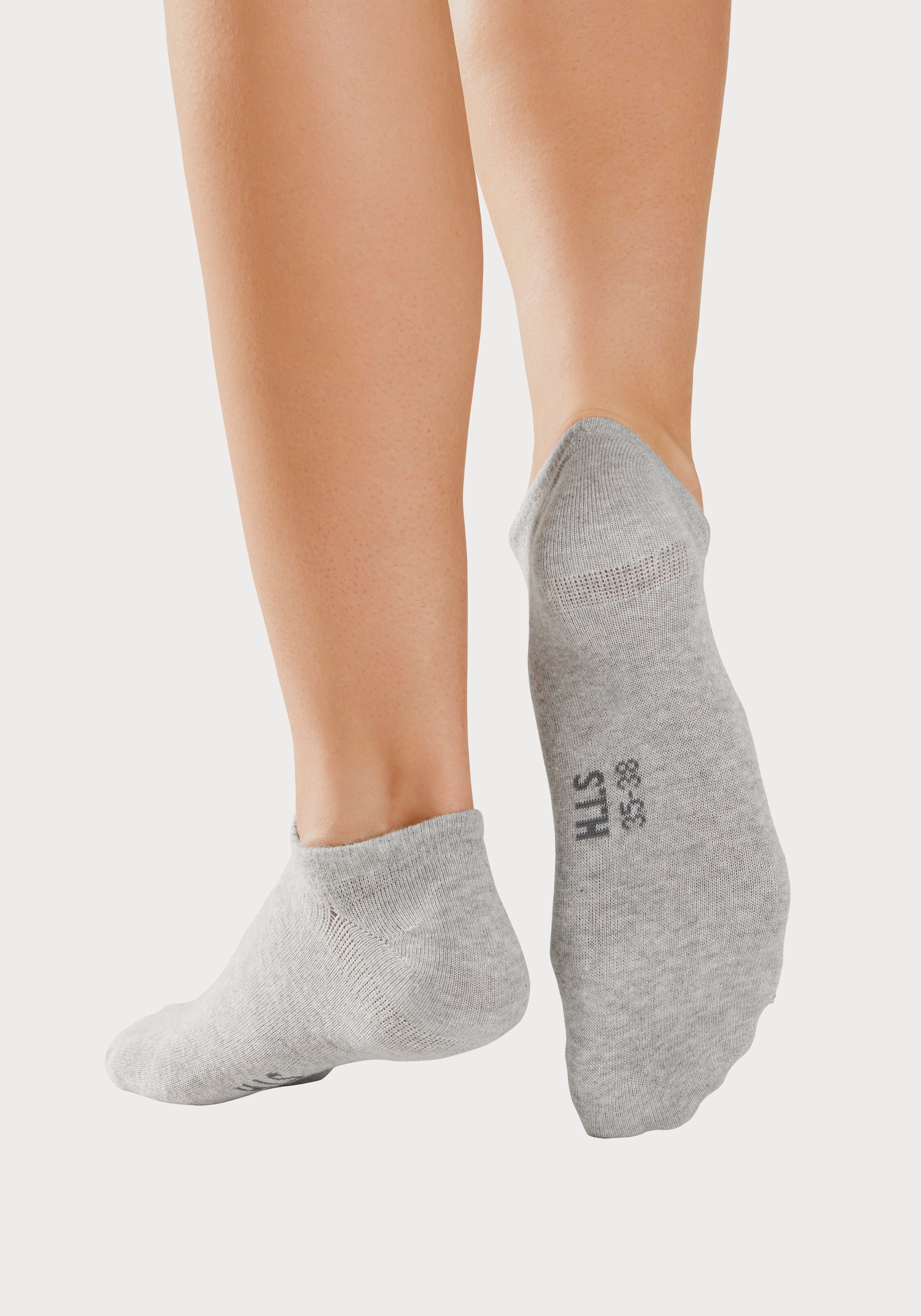 H.I.S Sneakersocken Damen Herren Unsichtbare Sneaker Socken, Loafer Socken (Packung, 6-Paar, No Show Gr. 35-38 bis 43-46) mit besonders kurzem Schaft – Bild 4 von 5