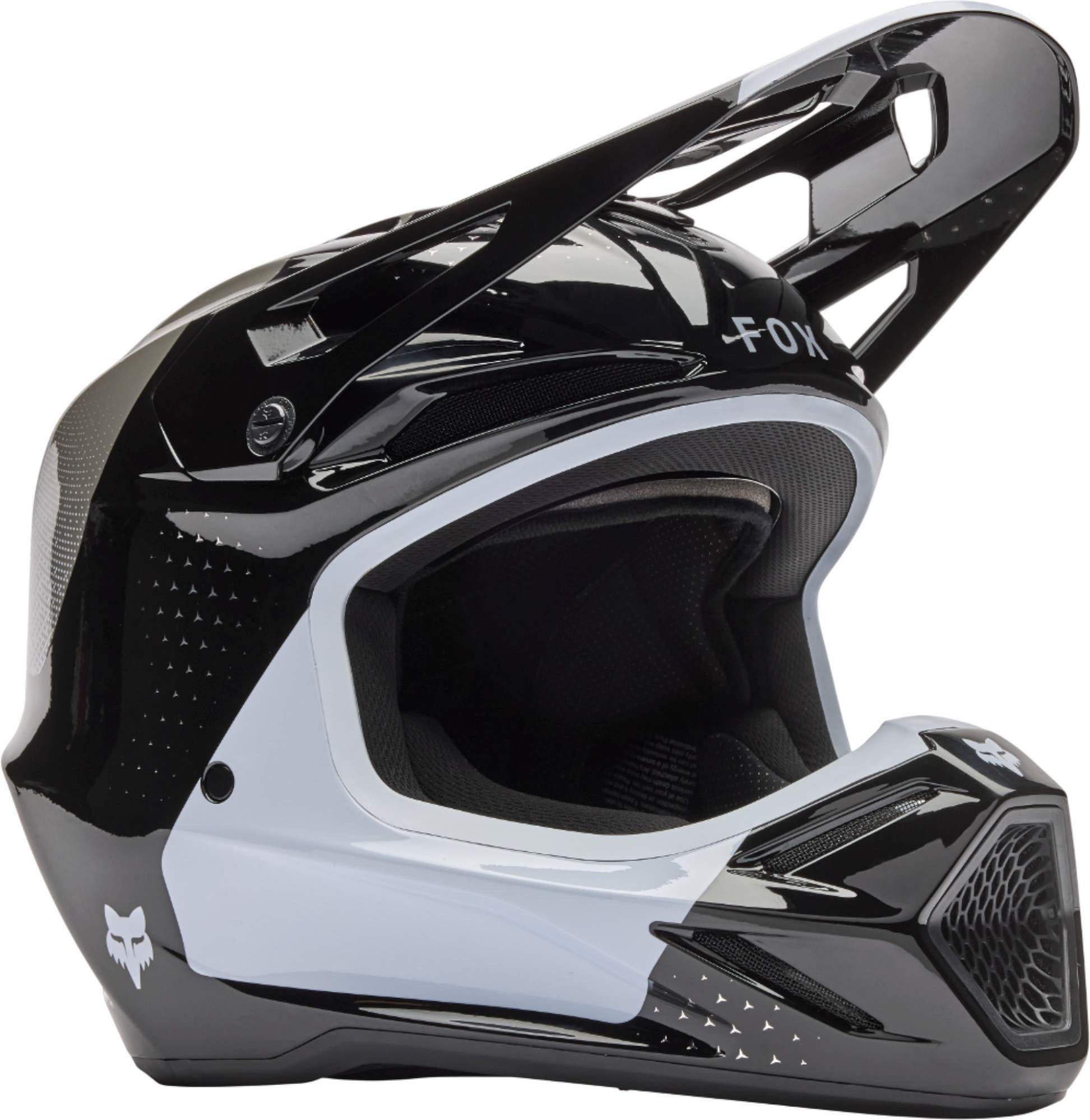 Fox Racing Motocrosshelm V3 Tine Motocross Helm, Vorbereitet Für Kommunikationssystem
