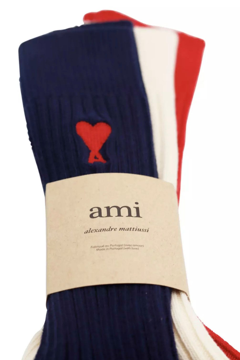 AMI PARIS - ALEXANDRE MATTIUSSI Freizeitsocken Unisex 3-er Pack Ami de Coeu günstig online kaufen