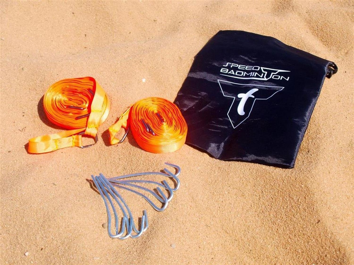 Talbot-Torro Badmintonschläger Speedbadminton Spielfeld Court Lines