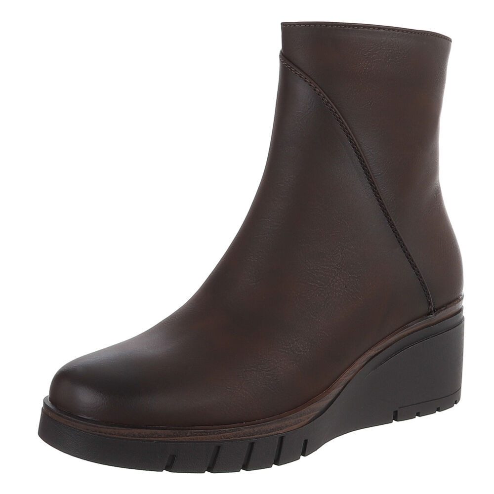 Ital-Design Modische Damen-Stiefeletten mit Komfort für günstig online kaufen