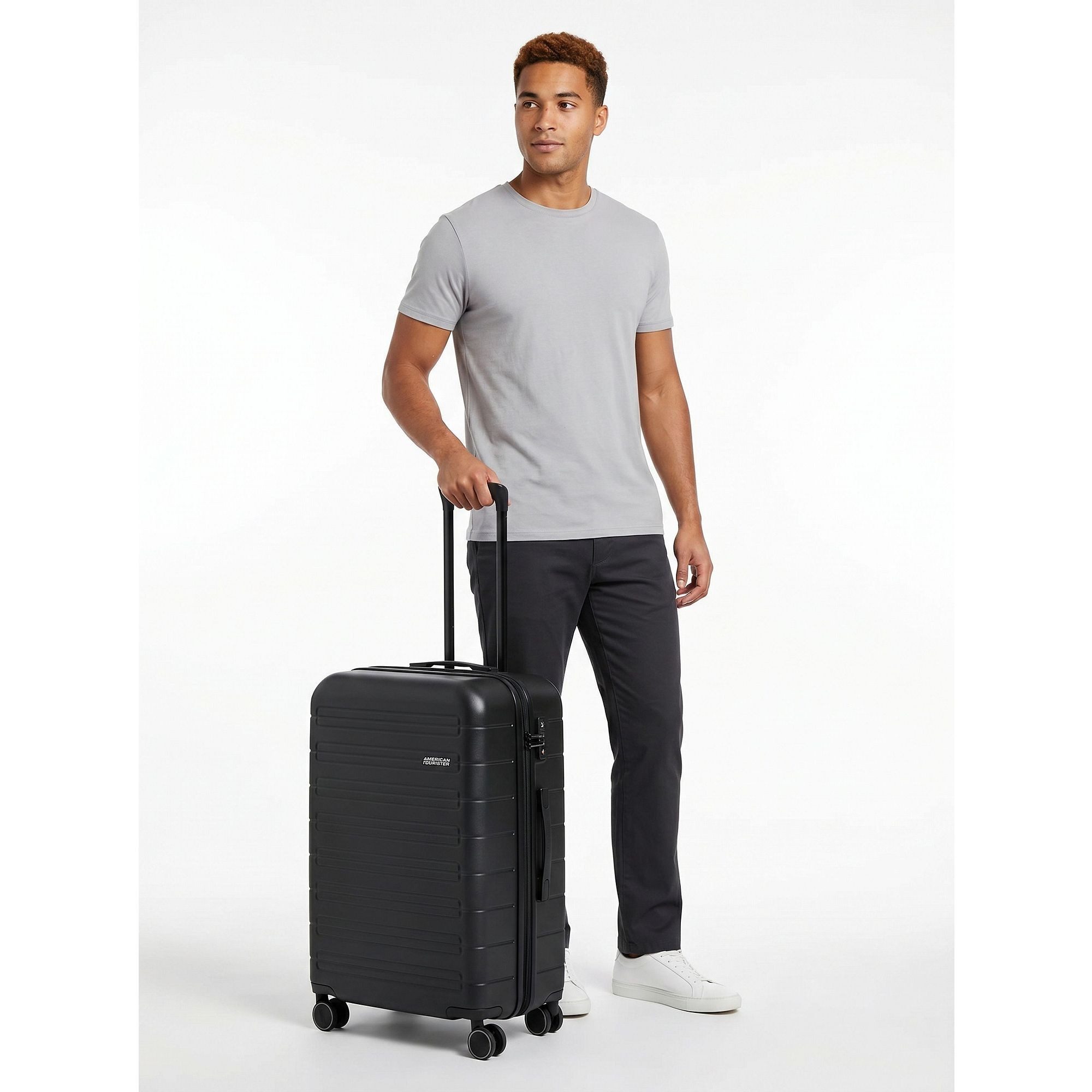American Tourister® Hartschalen-Trolley Novastream, 4 Rollen, Polycarbonat