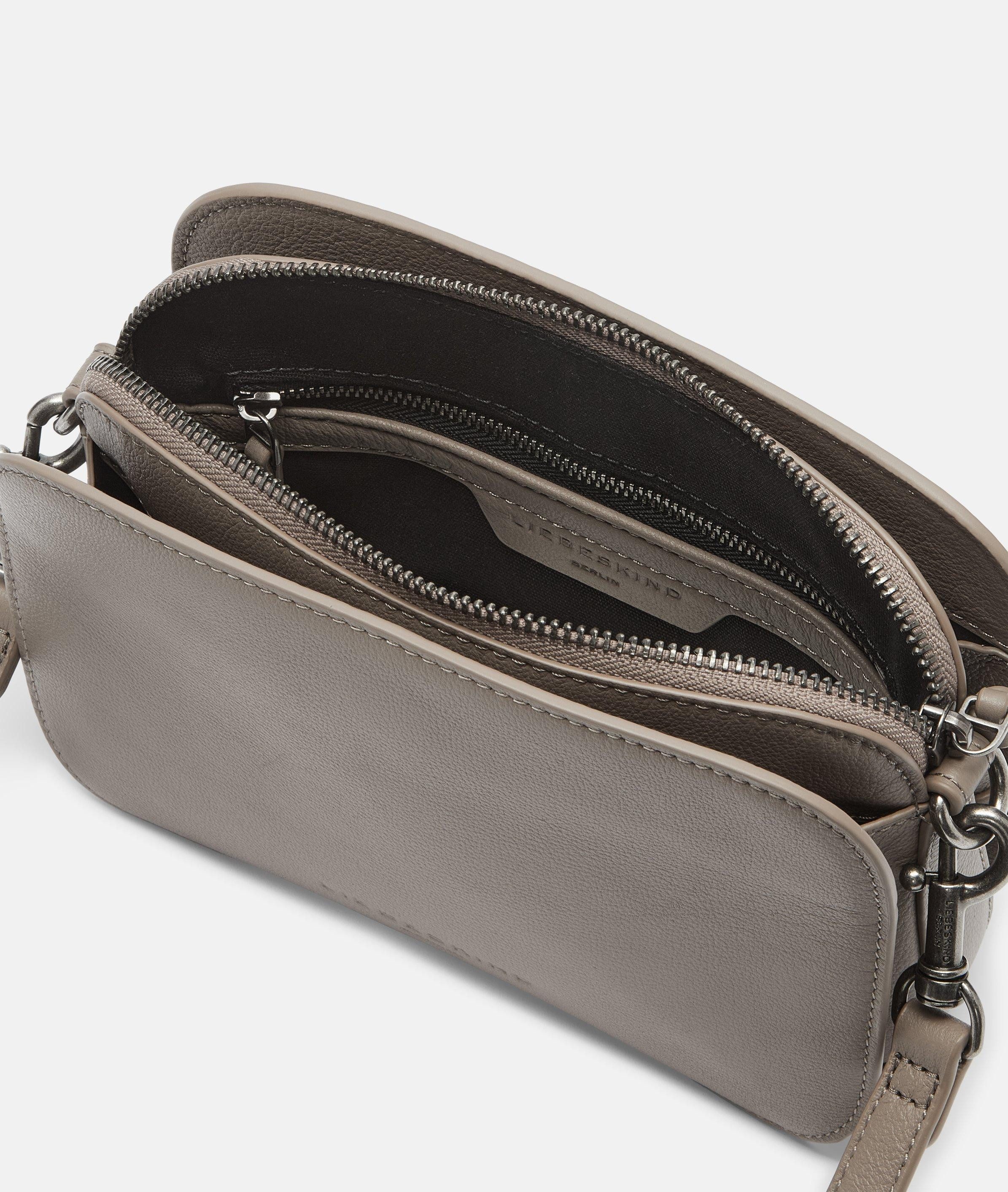 Liebeskind Berlin Umhängetasche Luka Crossbody S, Handliche Crossbody-Bag aus Rindsleder