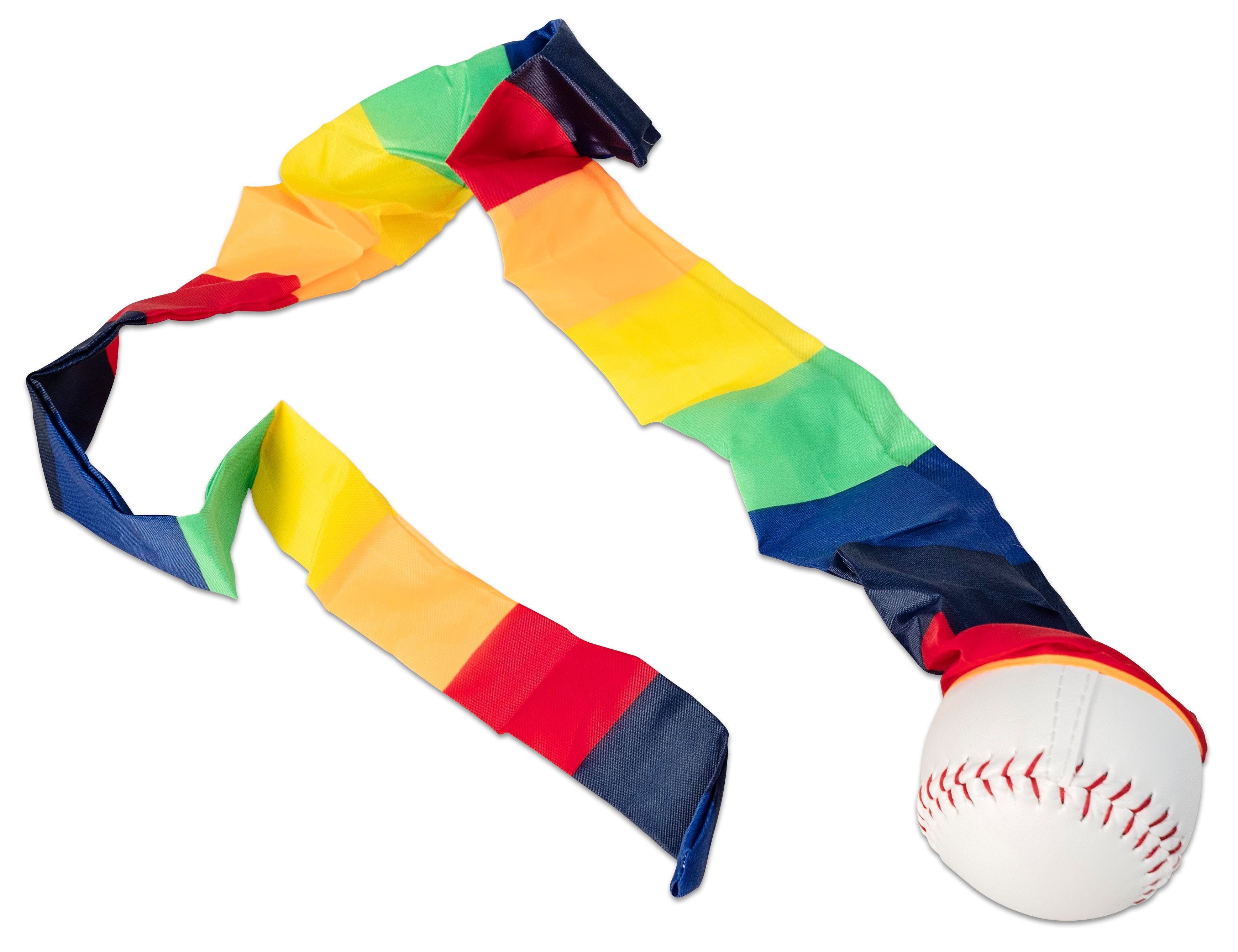 Betzold Wurfscheibe Schweif-Ball – Wurfspiel Ball mit Outdoor Kinder Sport